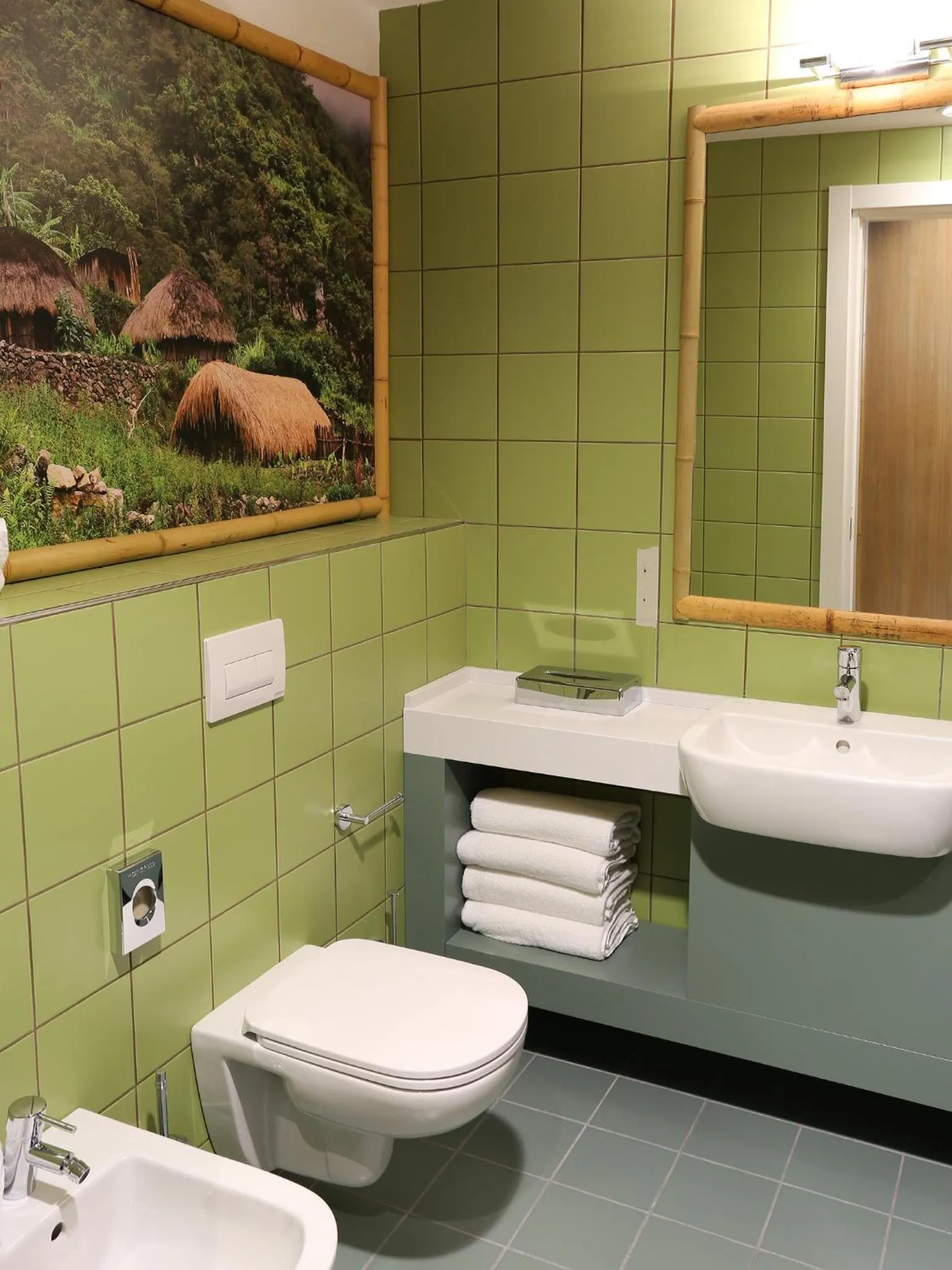 Bathroom in Gardaland Adventure Hotel