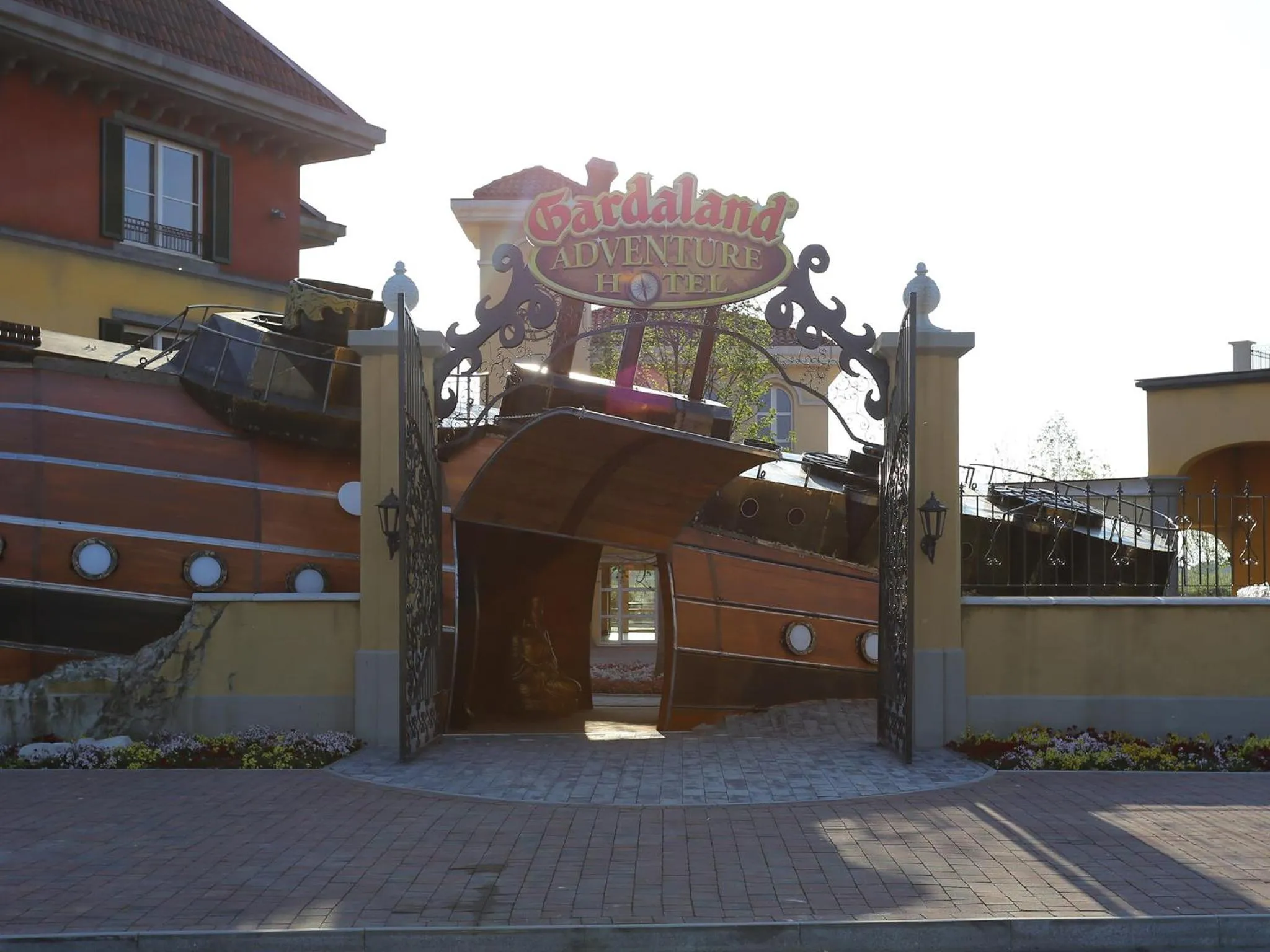 Property building in Gardaland Adventure Hotel
