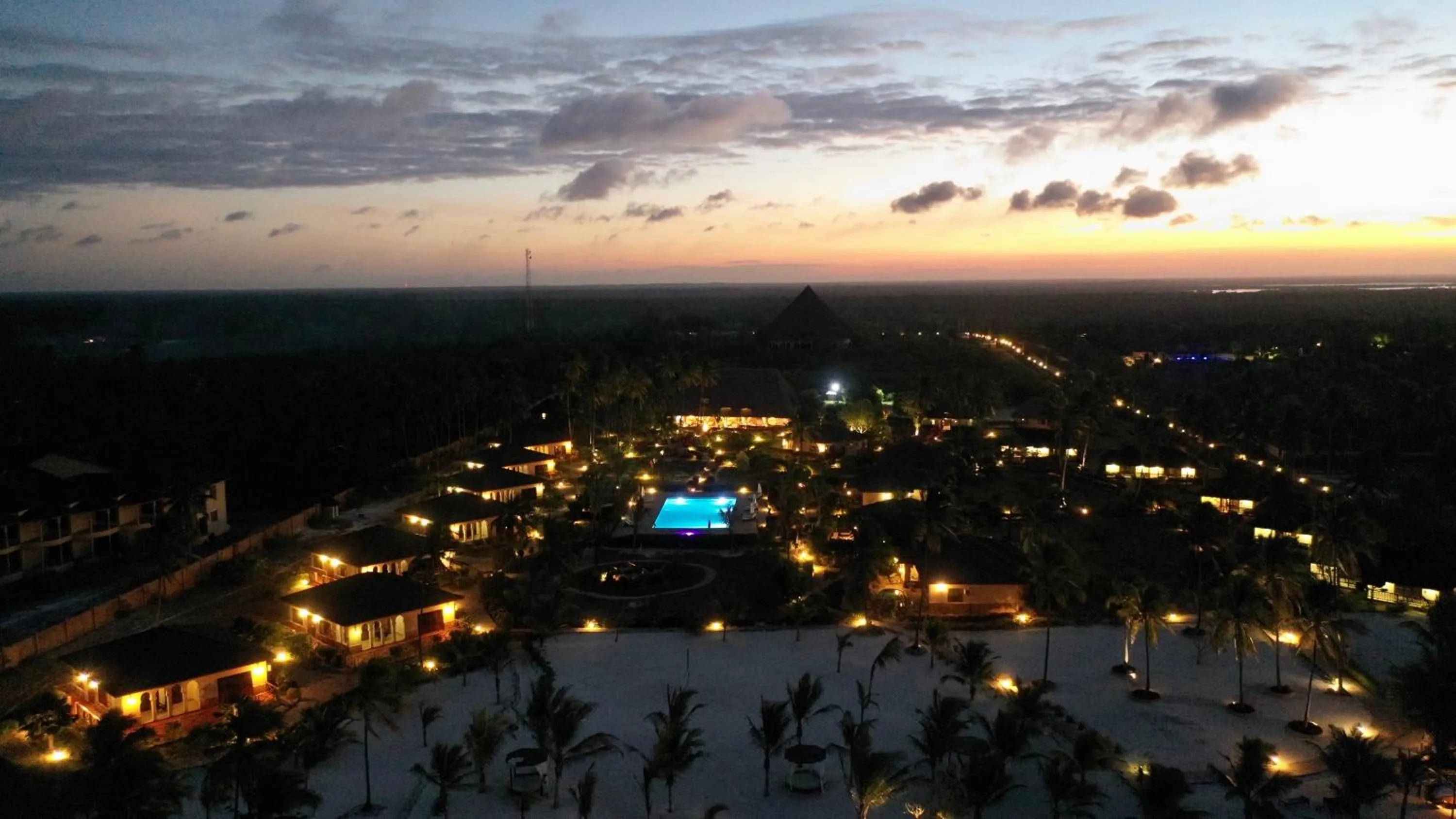 Bird's eye view in The Sands Beach Resort