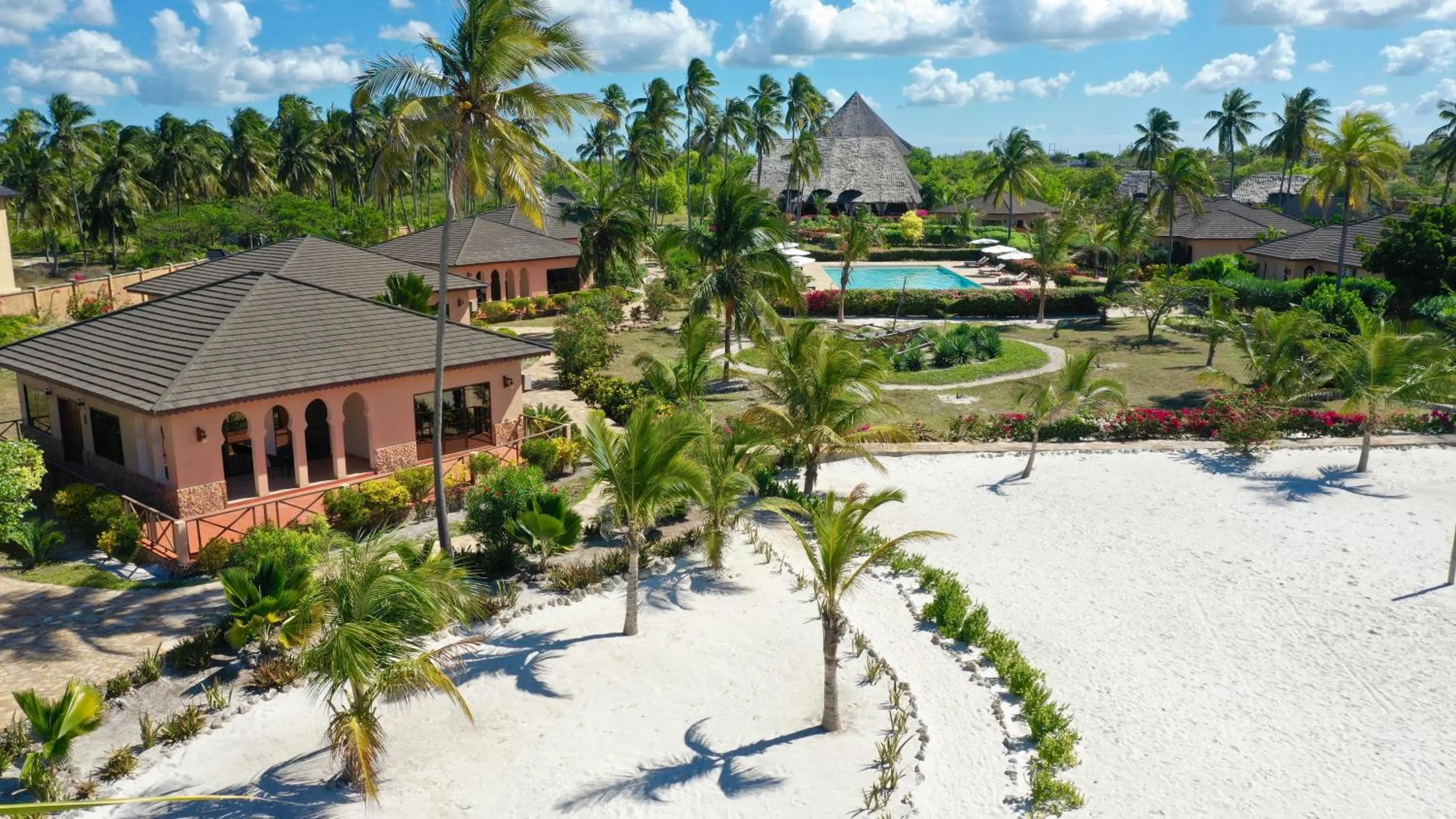 Bird's eye view in The Sands Beach Resort