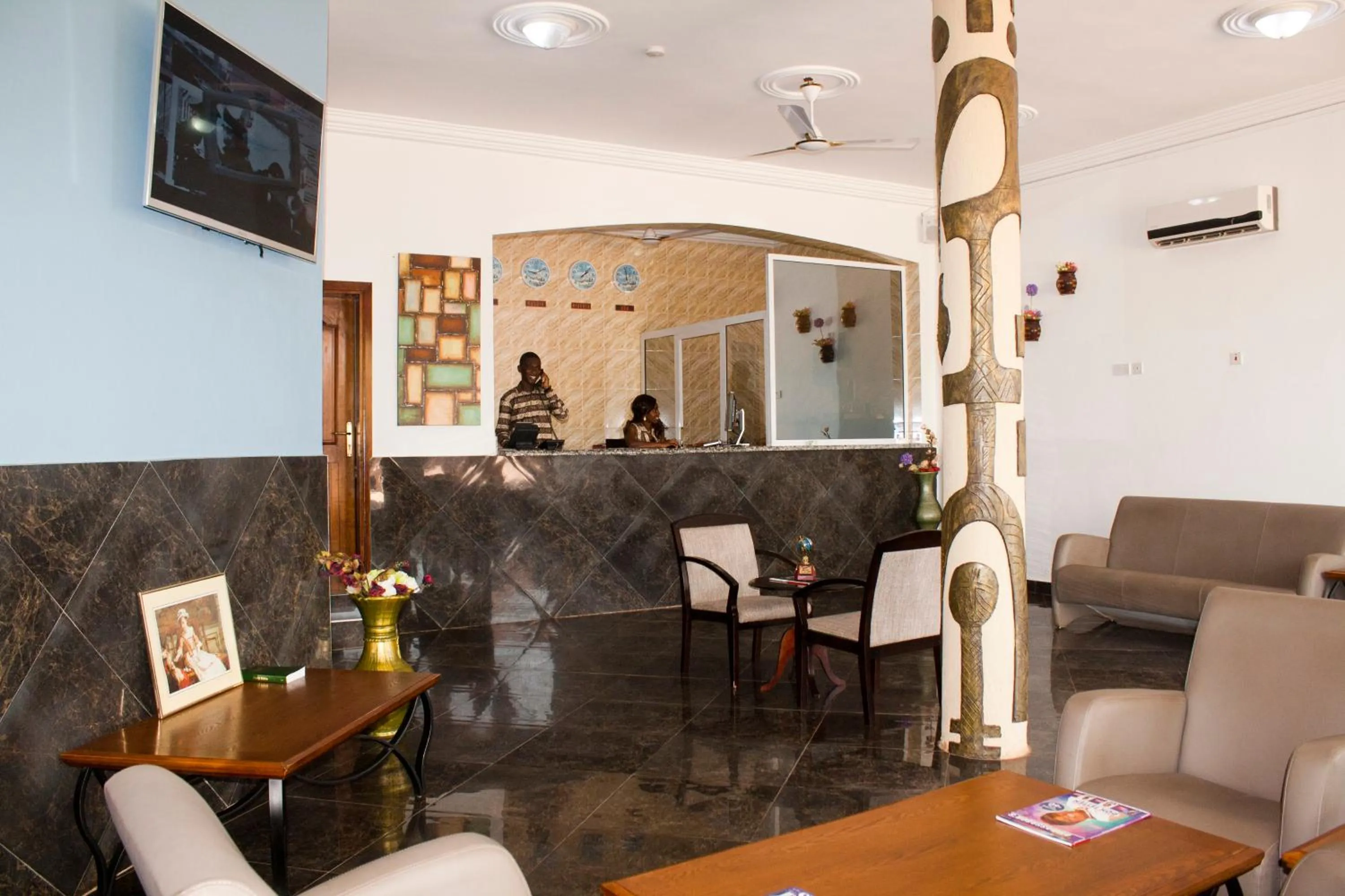 Lobby or reception in Grand Star Hotel