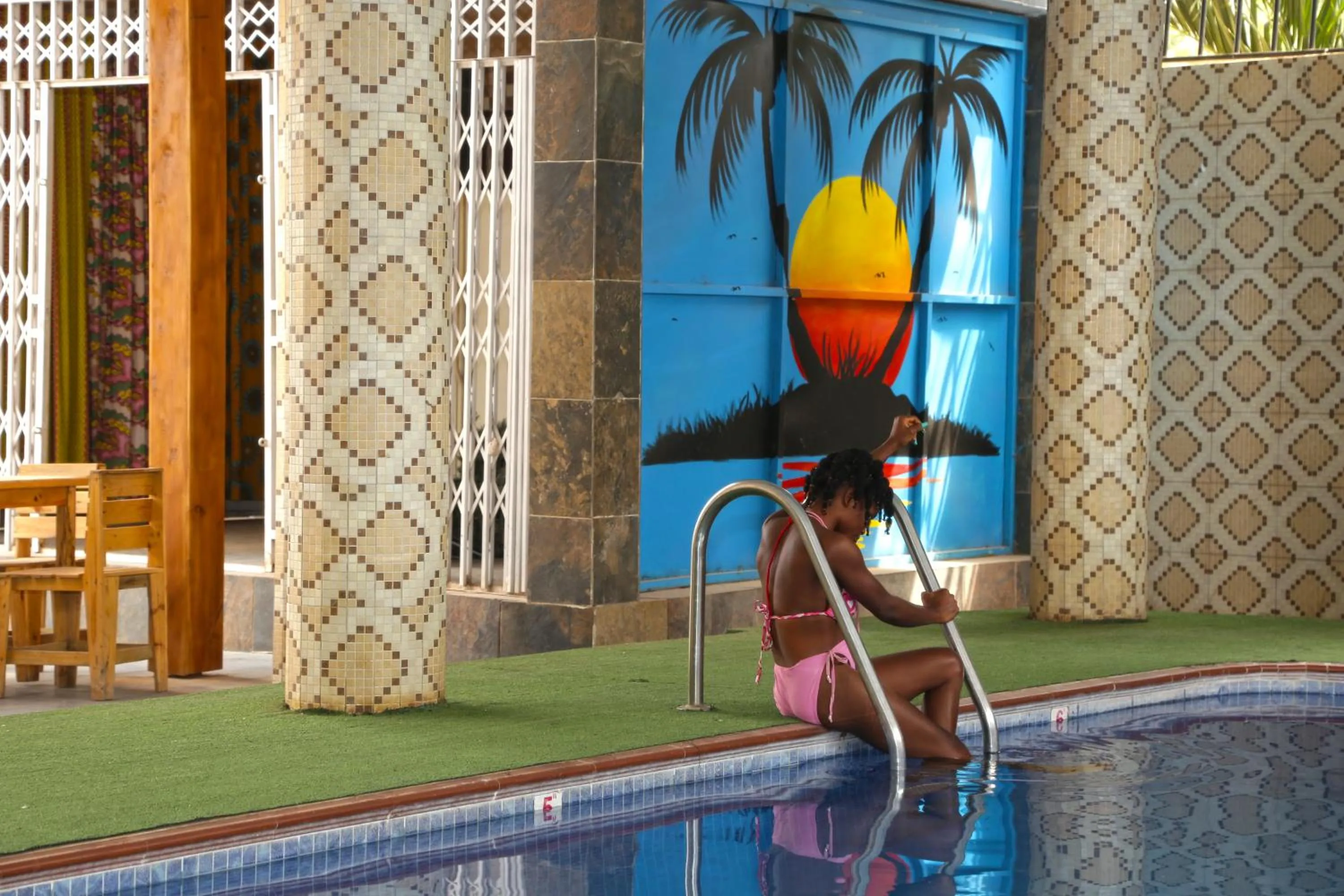 Swimming pool in Grand Star Hotel