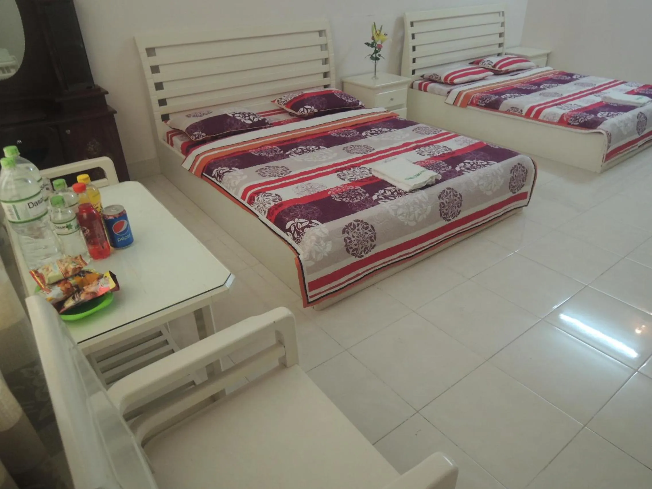 Bed in Thanh Cong Hotel