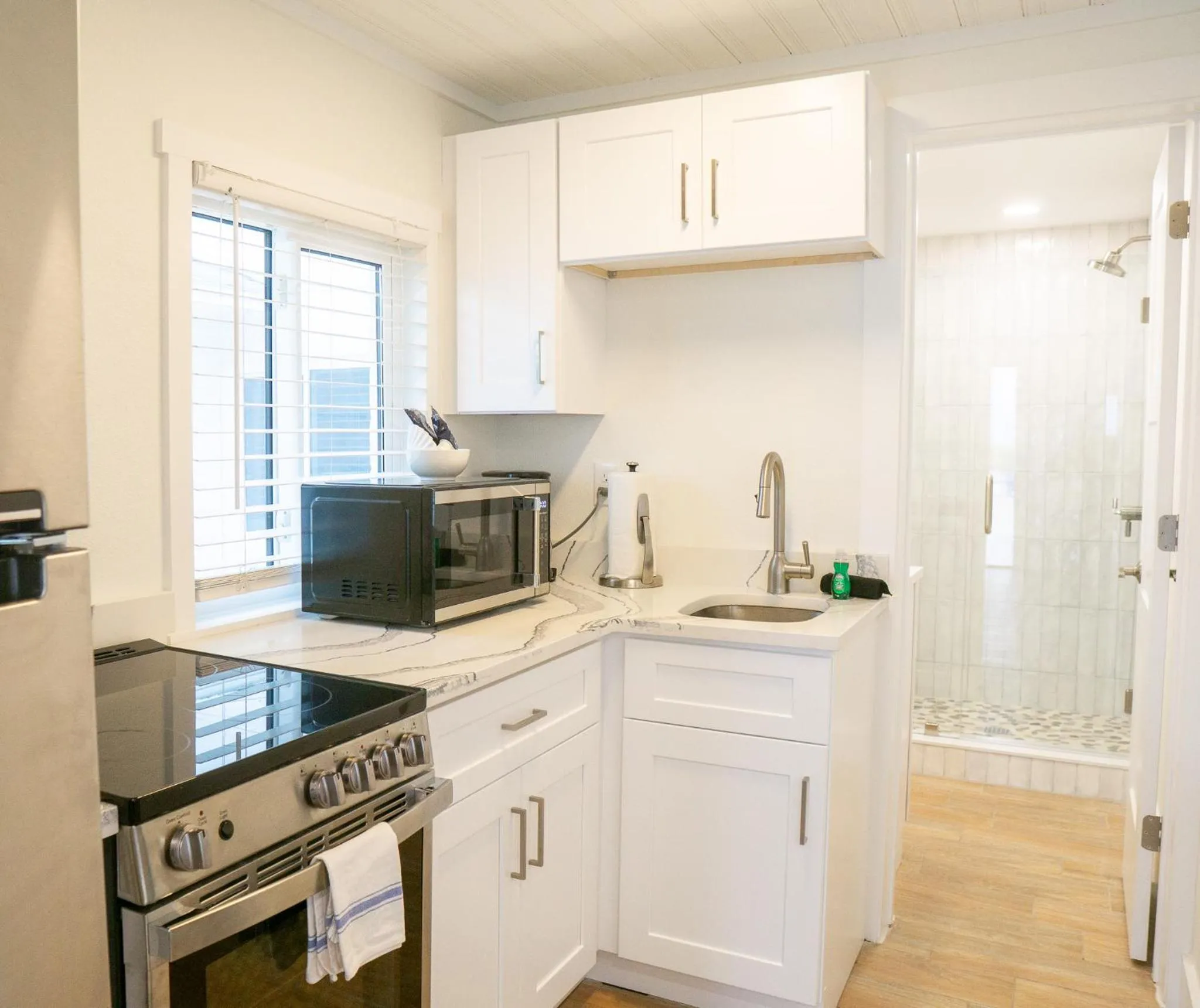 kitchen in The Molloy - A Boutique Beach Resort