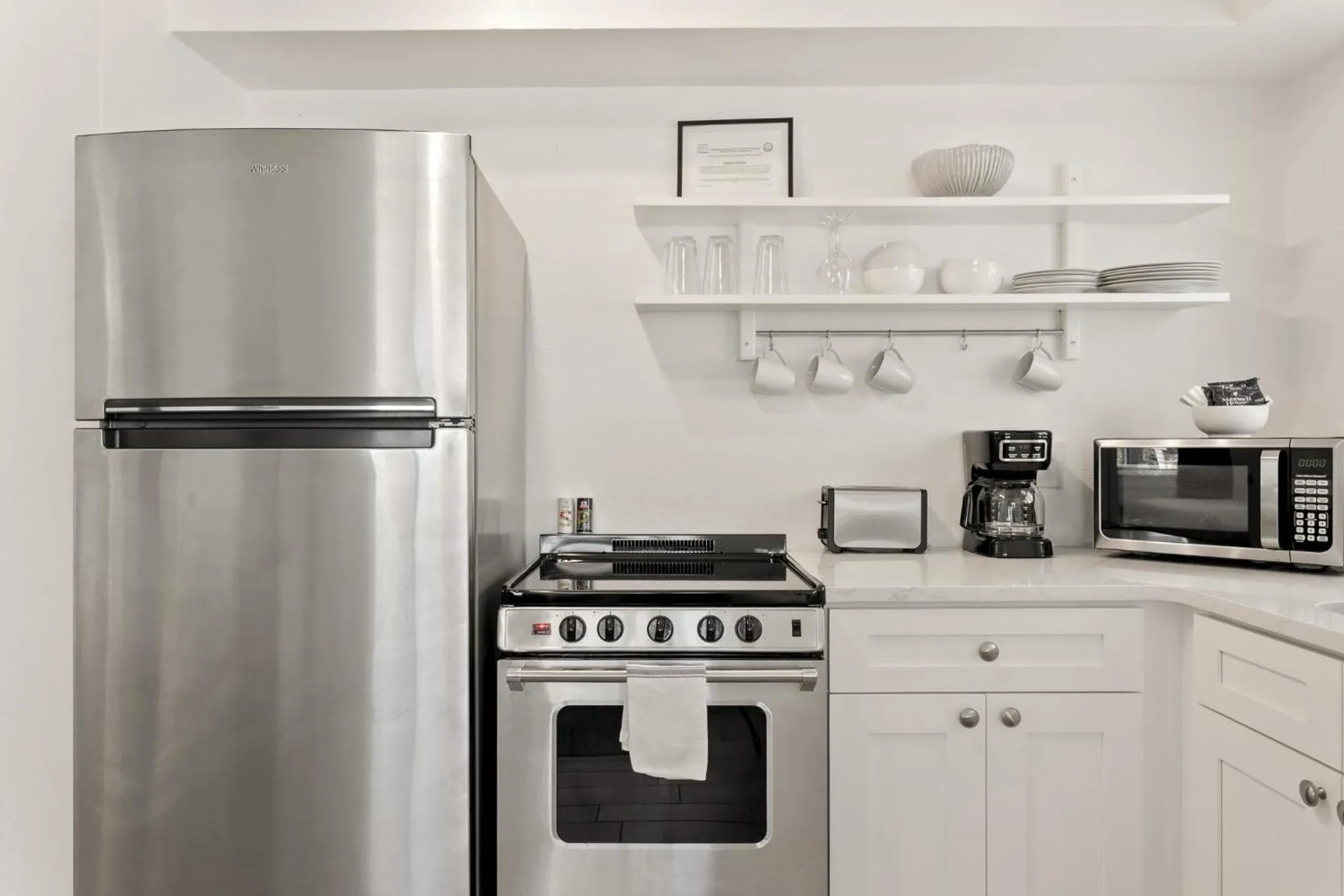 kitchen in The Molloy - A Boutique Beach Resort