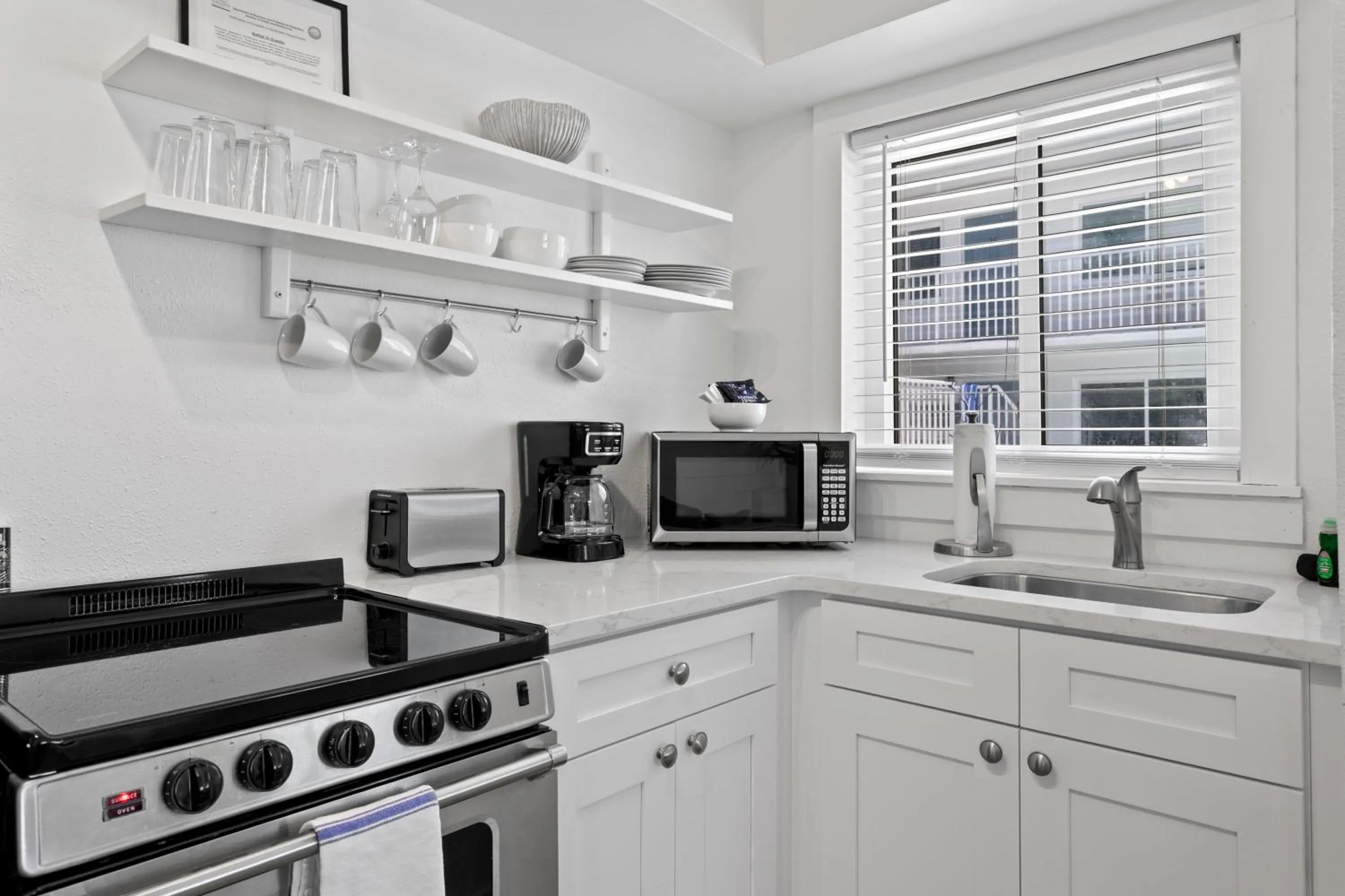 kitchen in The Molloy - A Boutique Beach Resort