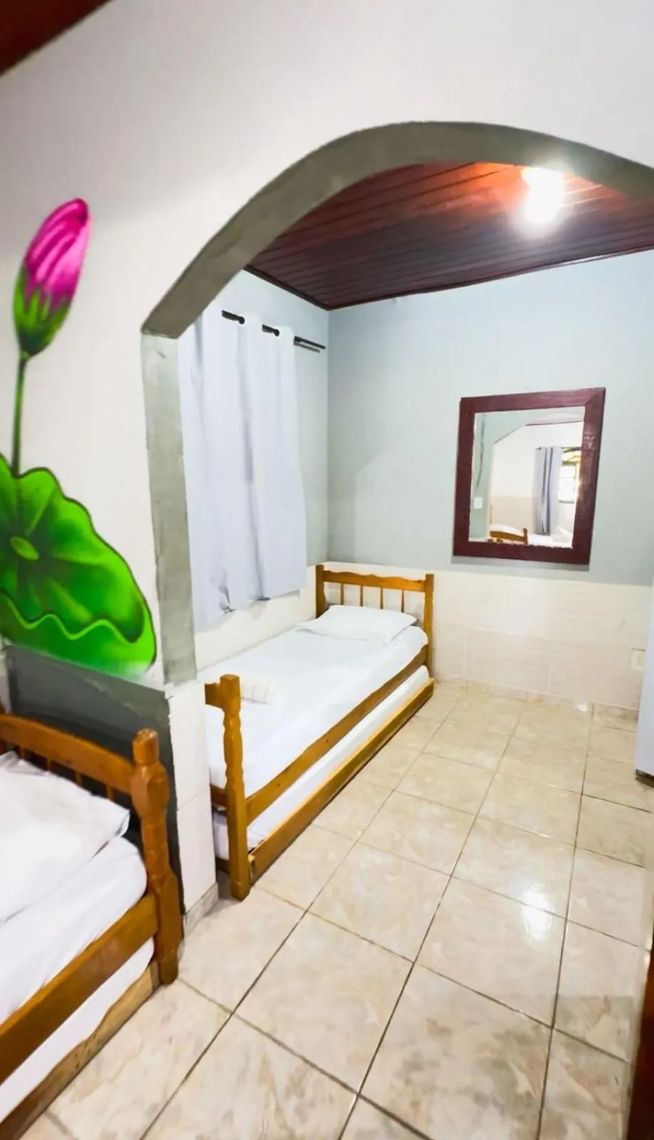 Bed in Pousada Flora Búzios