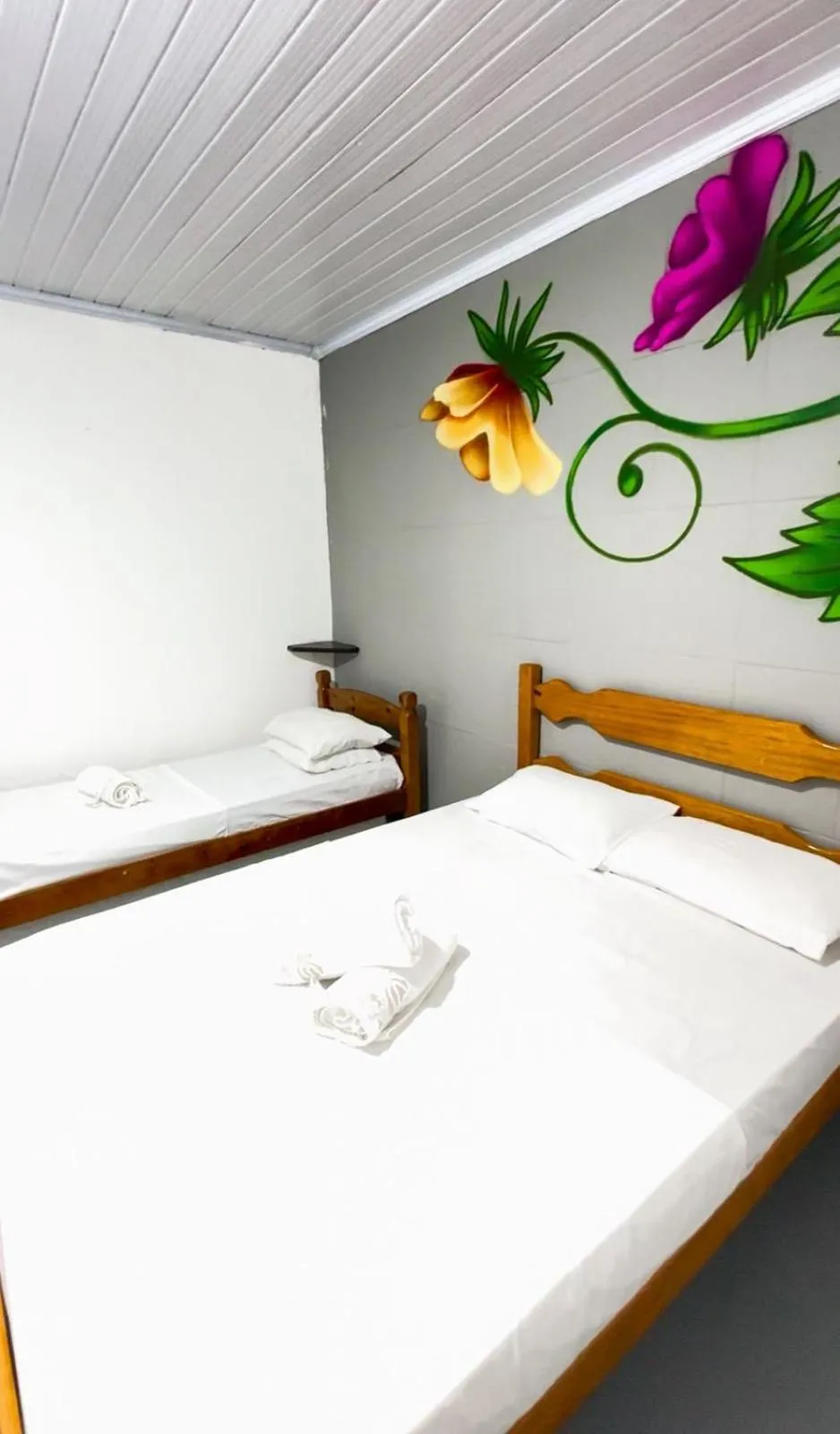 Bed in Pousada Flora Búzios