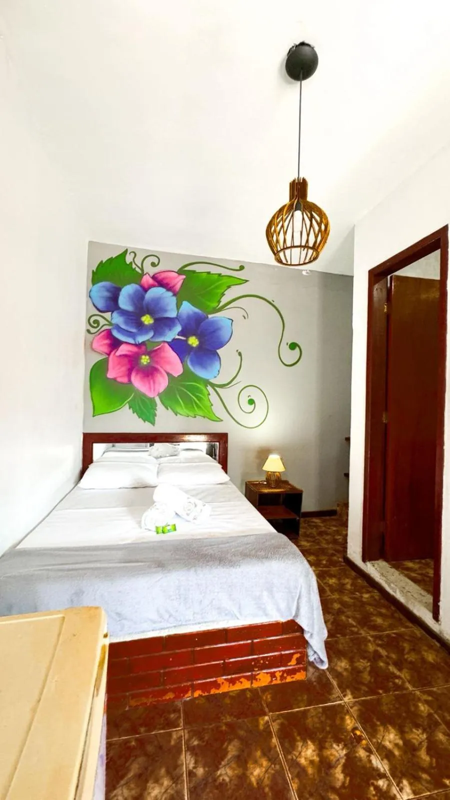 Bed in Pousada Flora Búzios