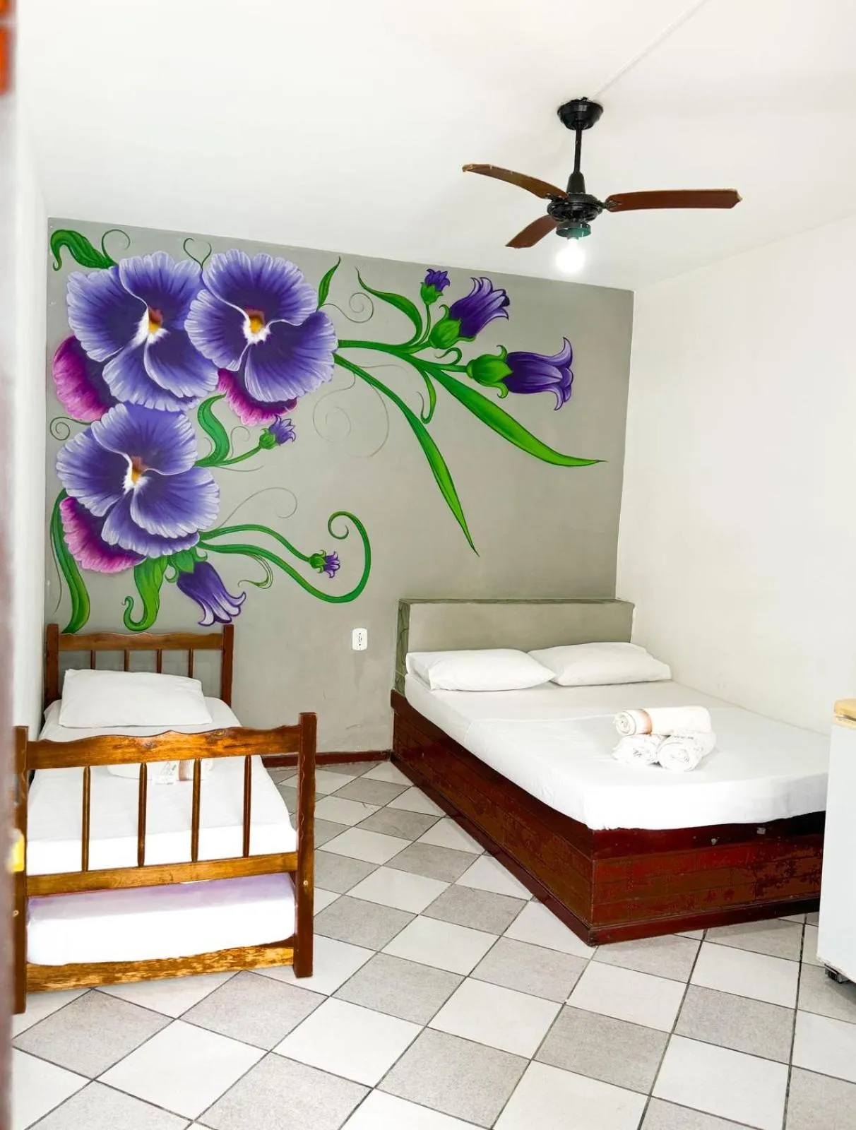 Bed in Pousada Flora Búzios