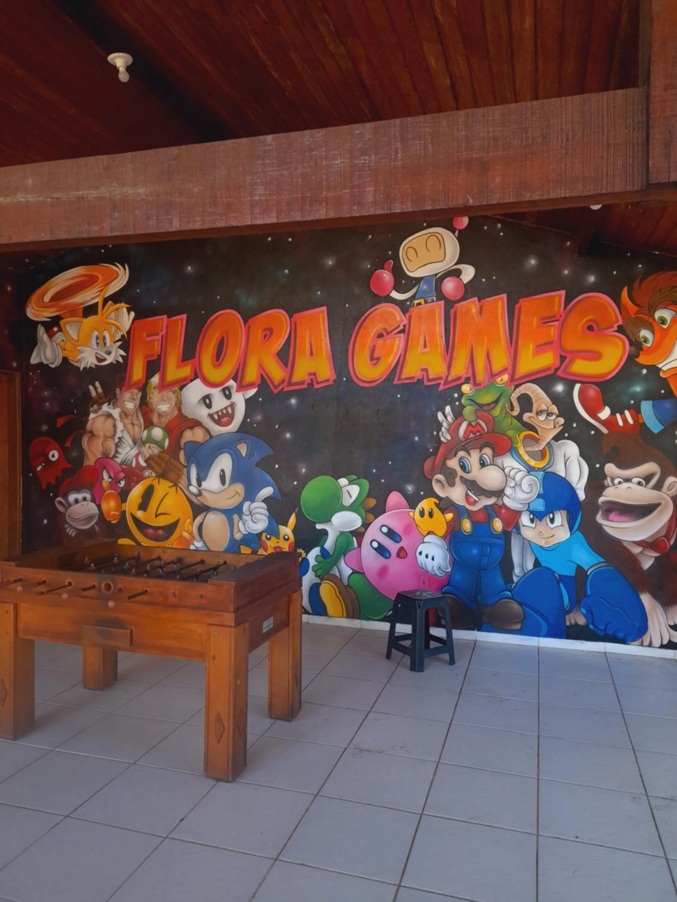 Game Room in Pousada Flora Búzios