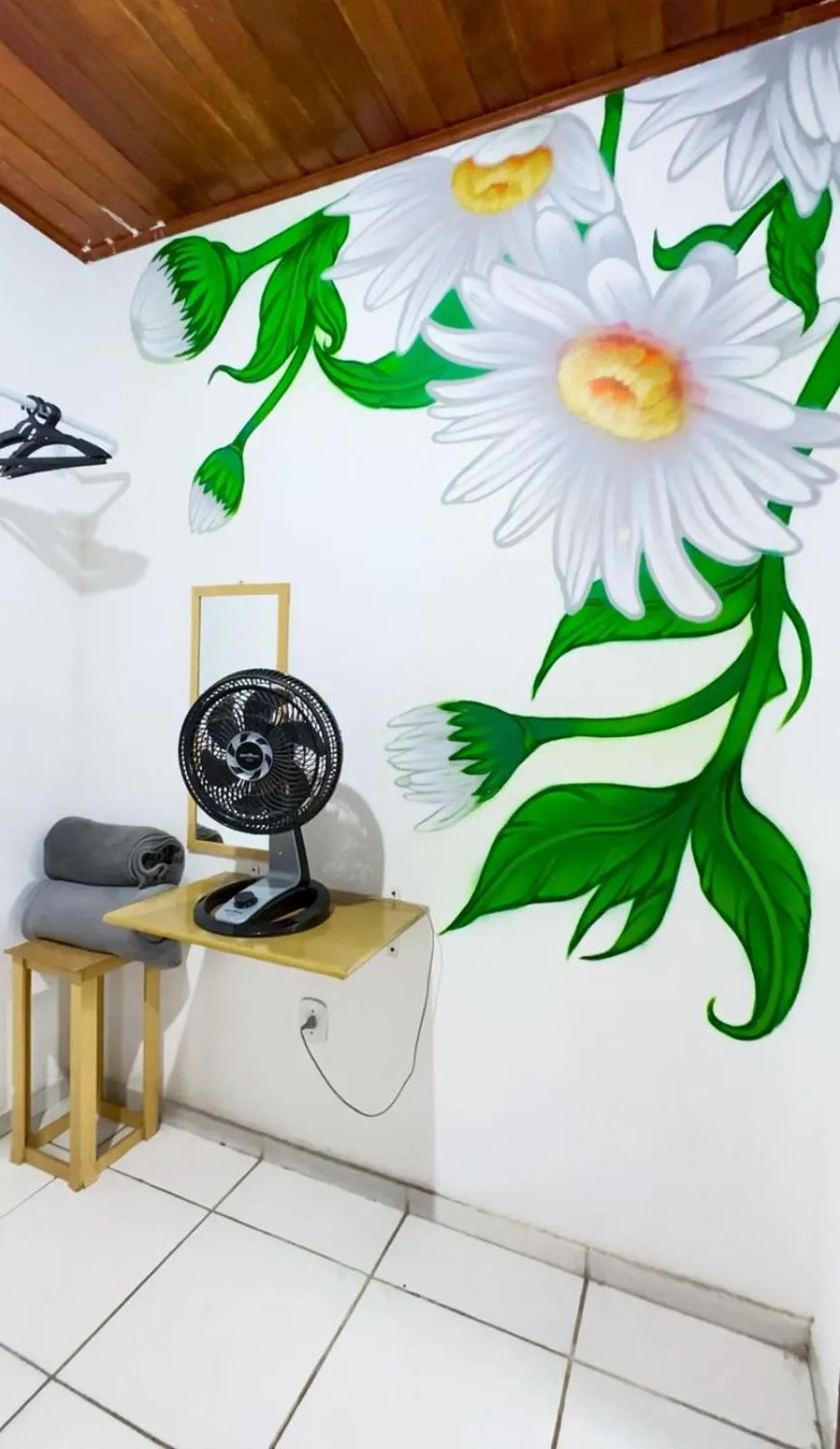 Decorative detail in Pousada Flora Búzios