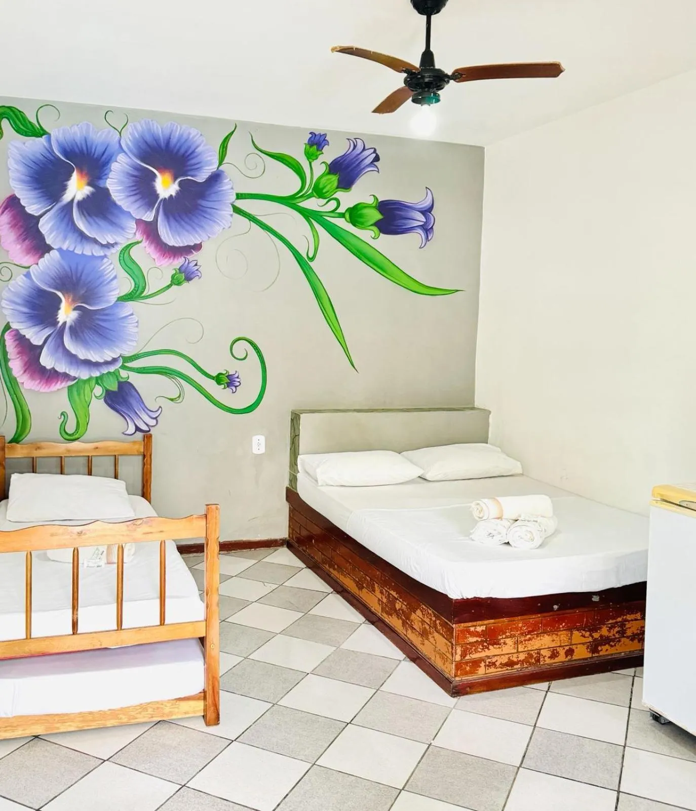 Bedroom, Bed in Pousada Flora Búzios