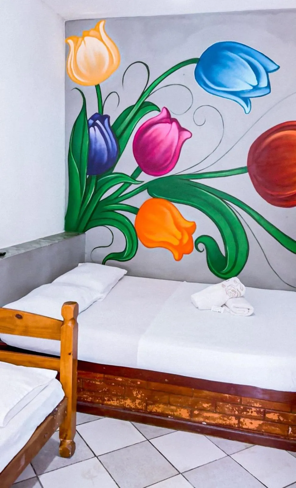 Bed in Pousada Flora Búzios