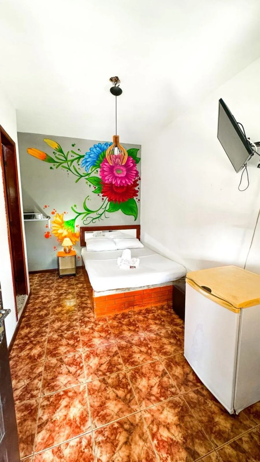 Bed in Pousada Flora Búzios