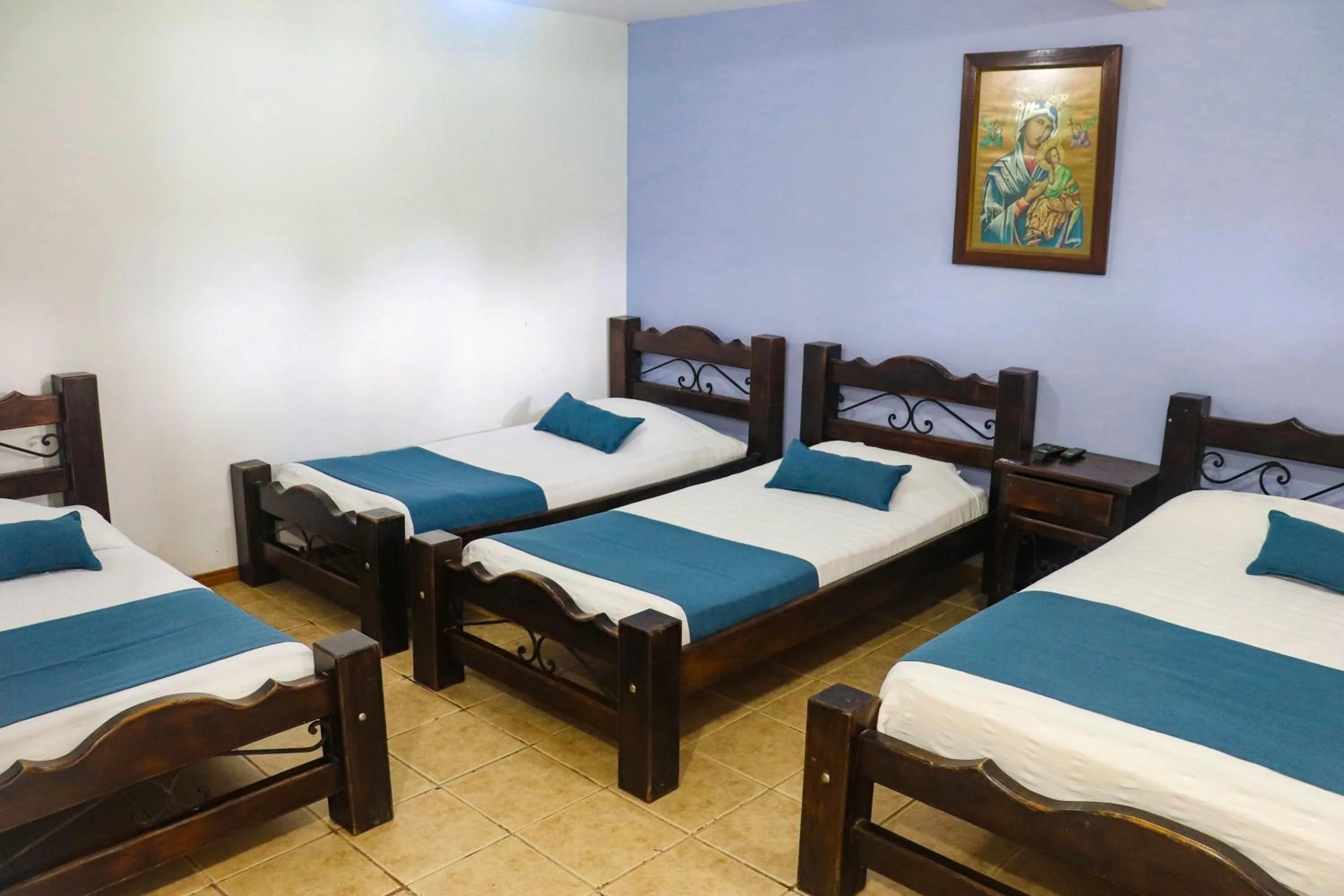 Bed in Hotel Quindio Campestre