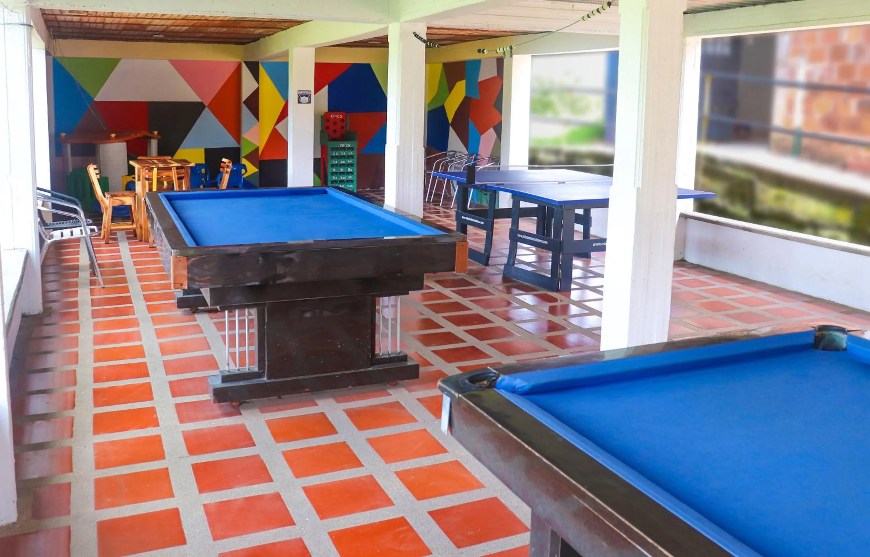 Game Room in Hotel Quindio Campestre