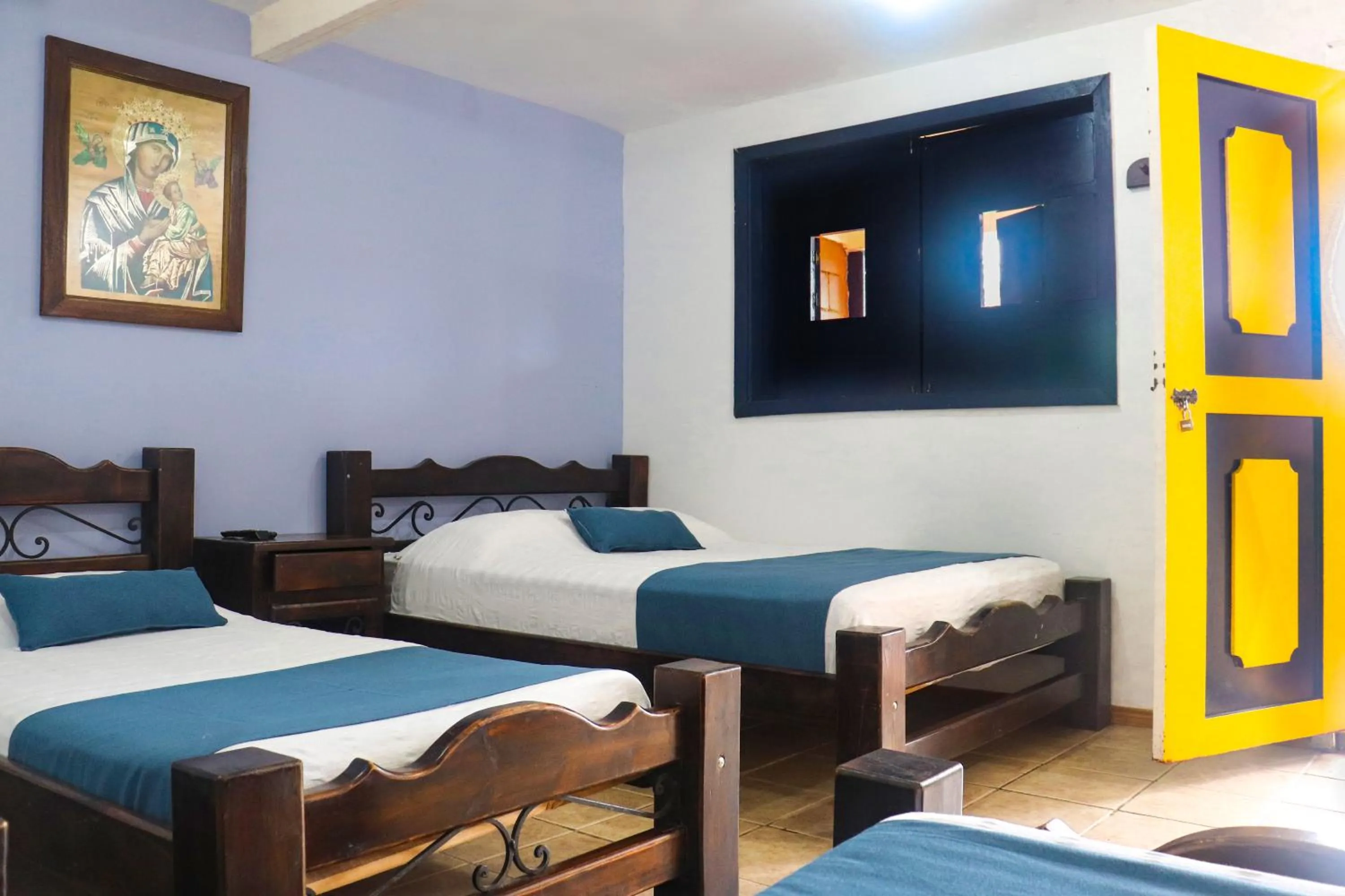 Bed in Hotel Quindio Campestre