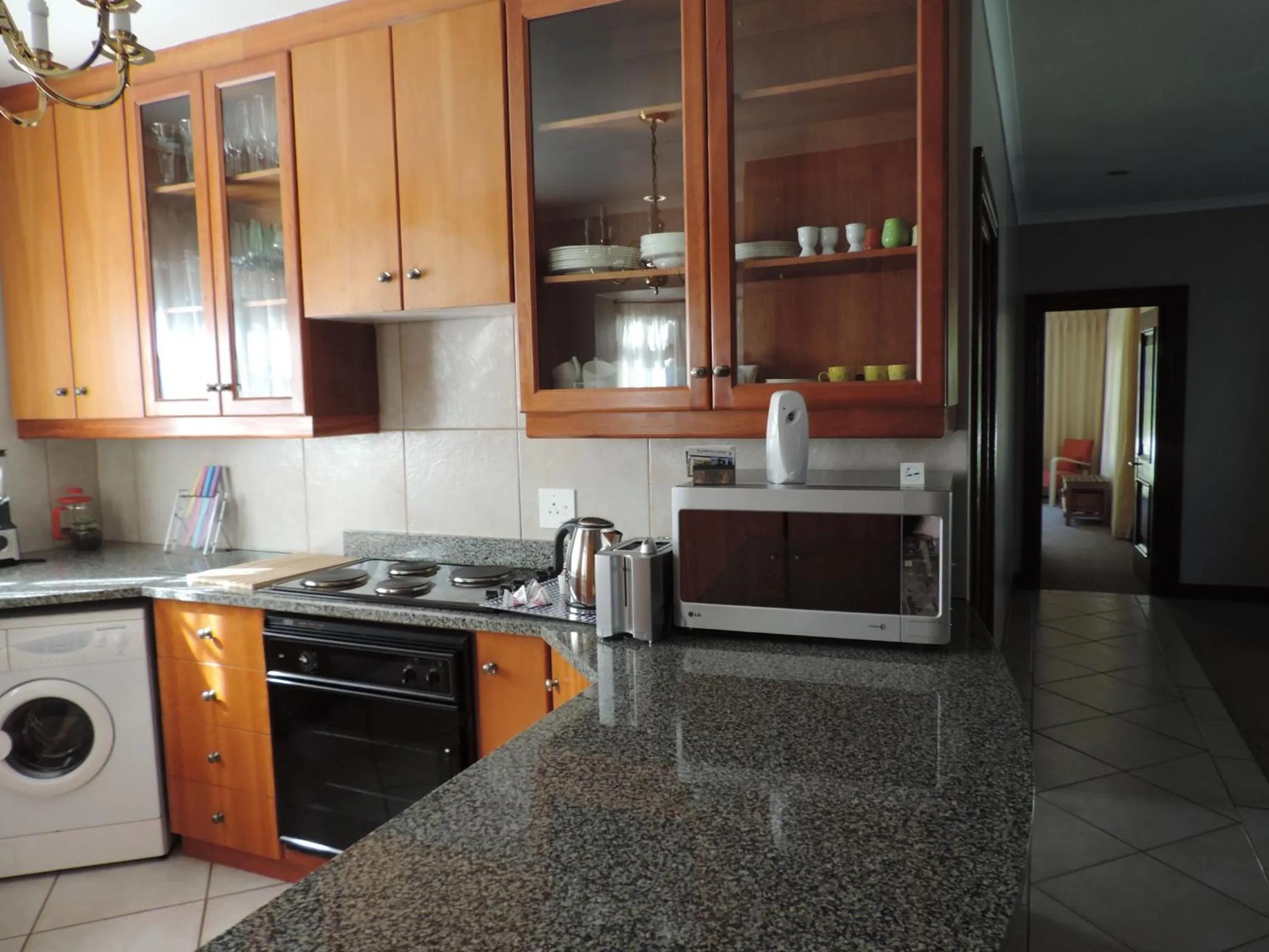 Kitchen or kitchenette in Milkwood Lodge