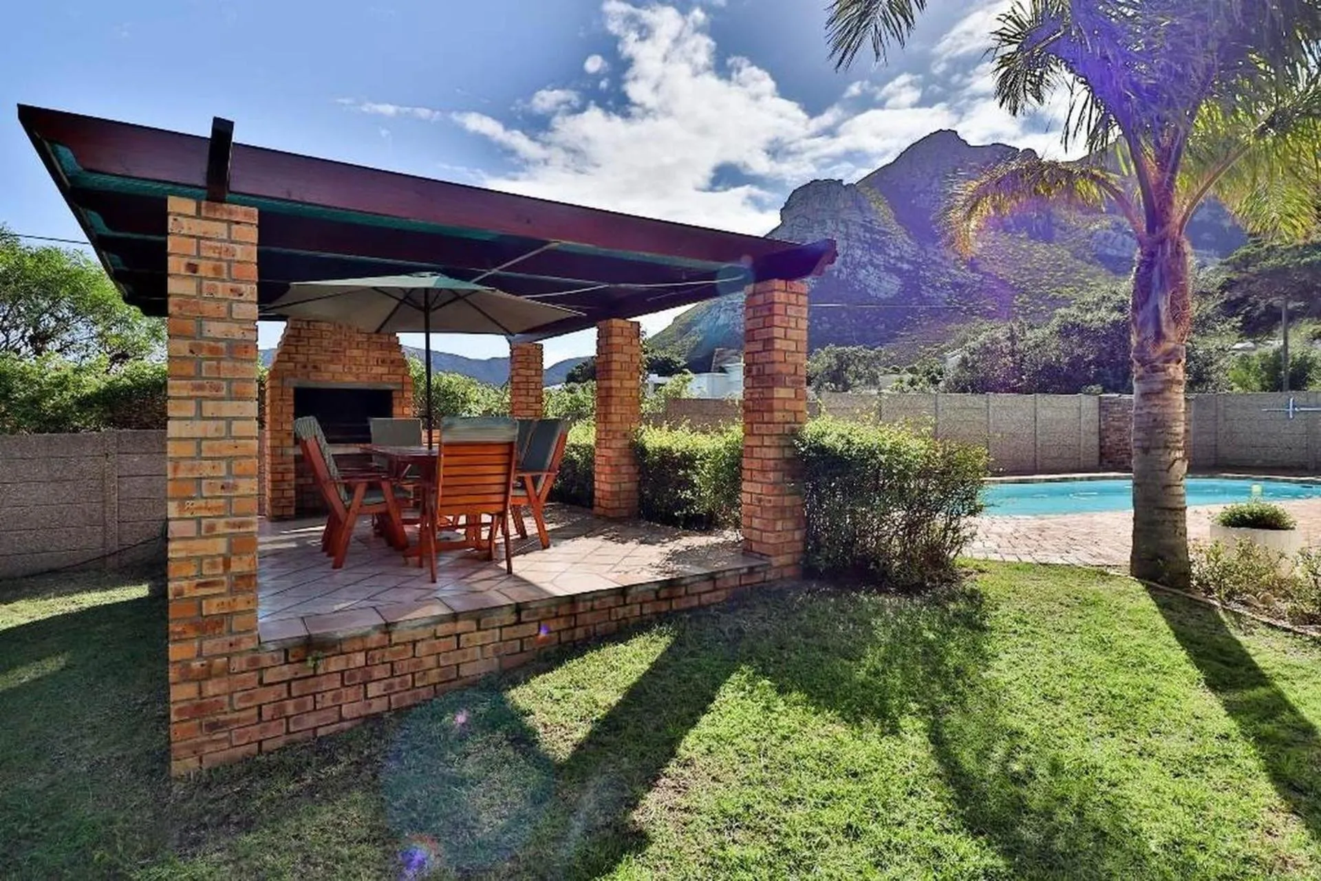 Mountain view in Milkwood Lodge