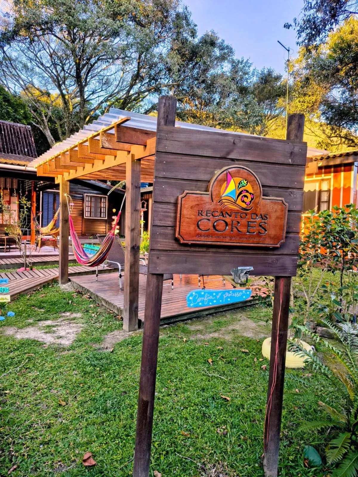 Garden in Pousada Recanto das Cores