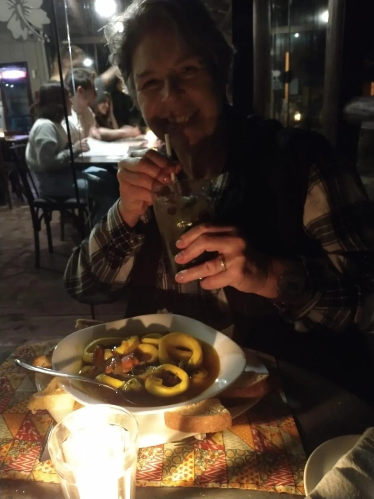 Dinner in Pousada Recanto das Cores