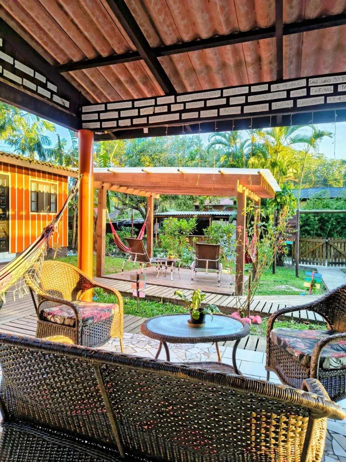 Garden in Pousada Recanto das Cores