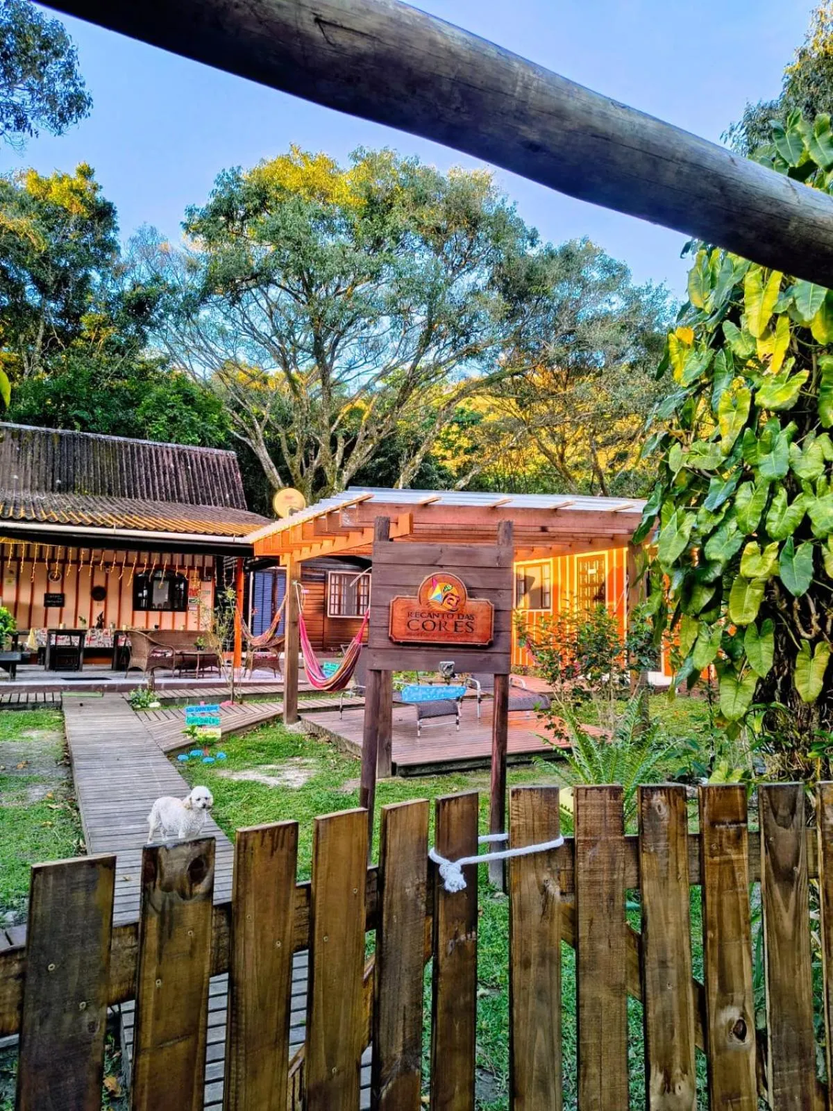 Property building in Pousada Recanto das Cores