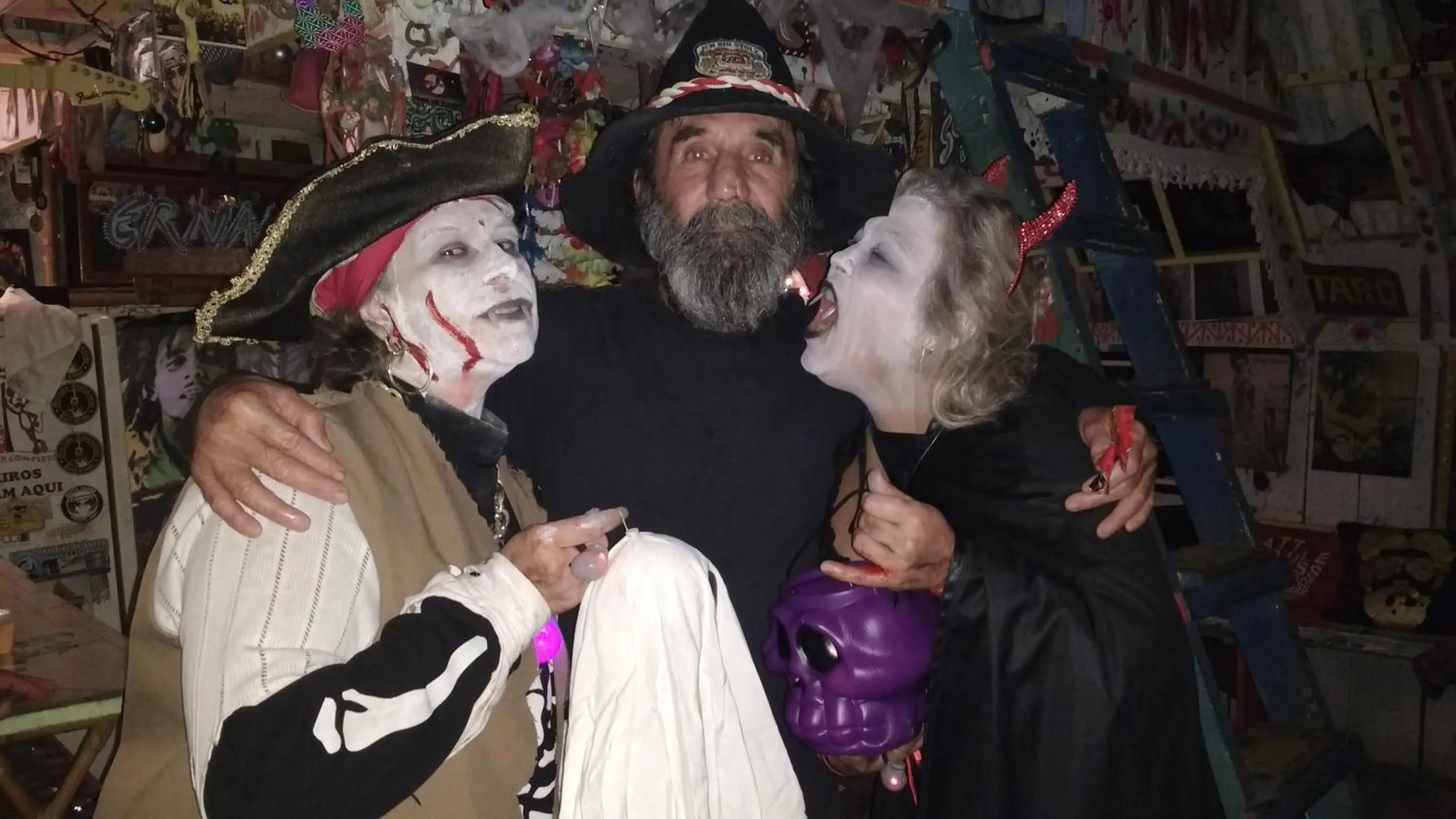 Night in Pousada Recanto das Cores