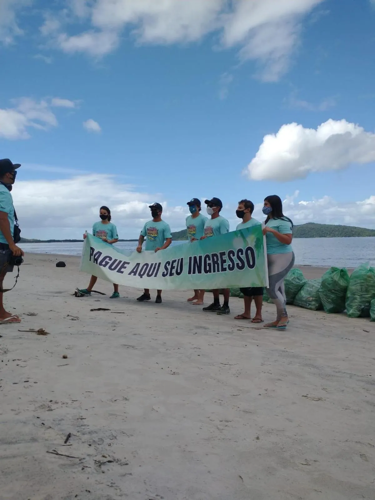Beach in Pousada Recanto das Cores