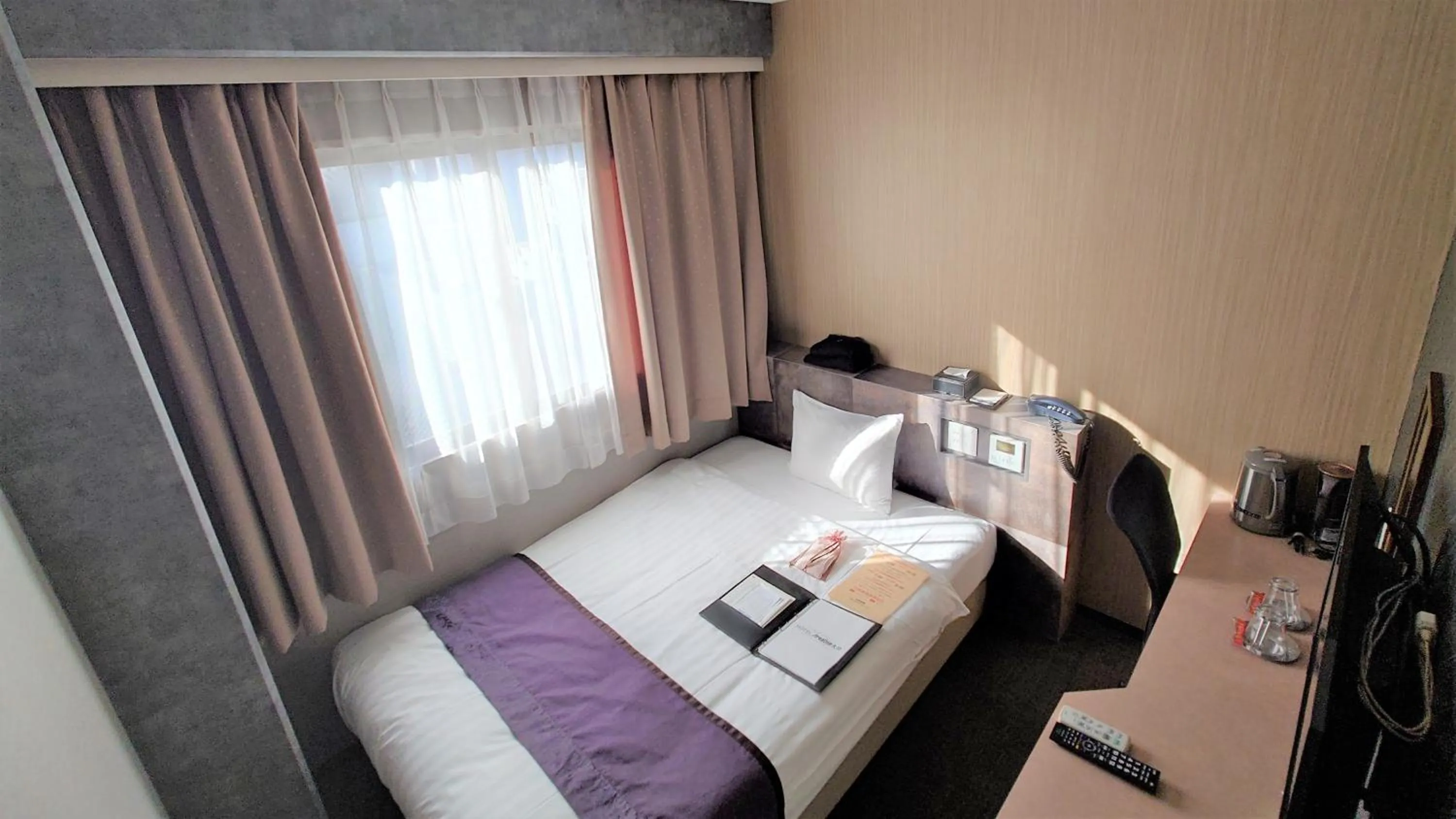 Bed in Hotel Area One Oita