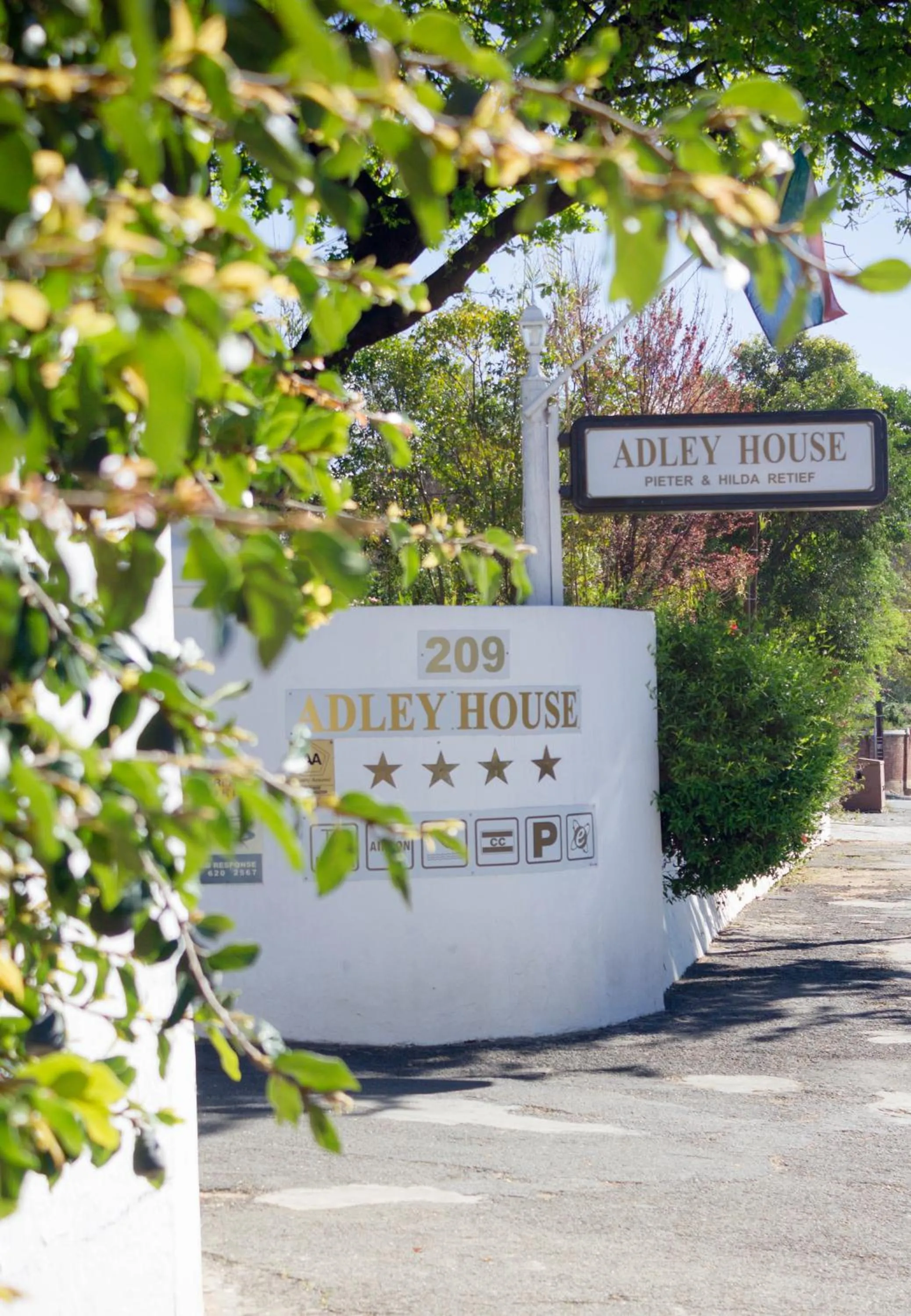 Property logo or sign in Adley House