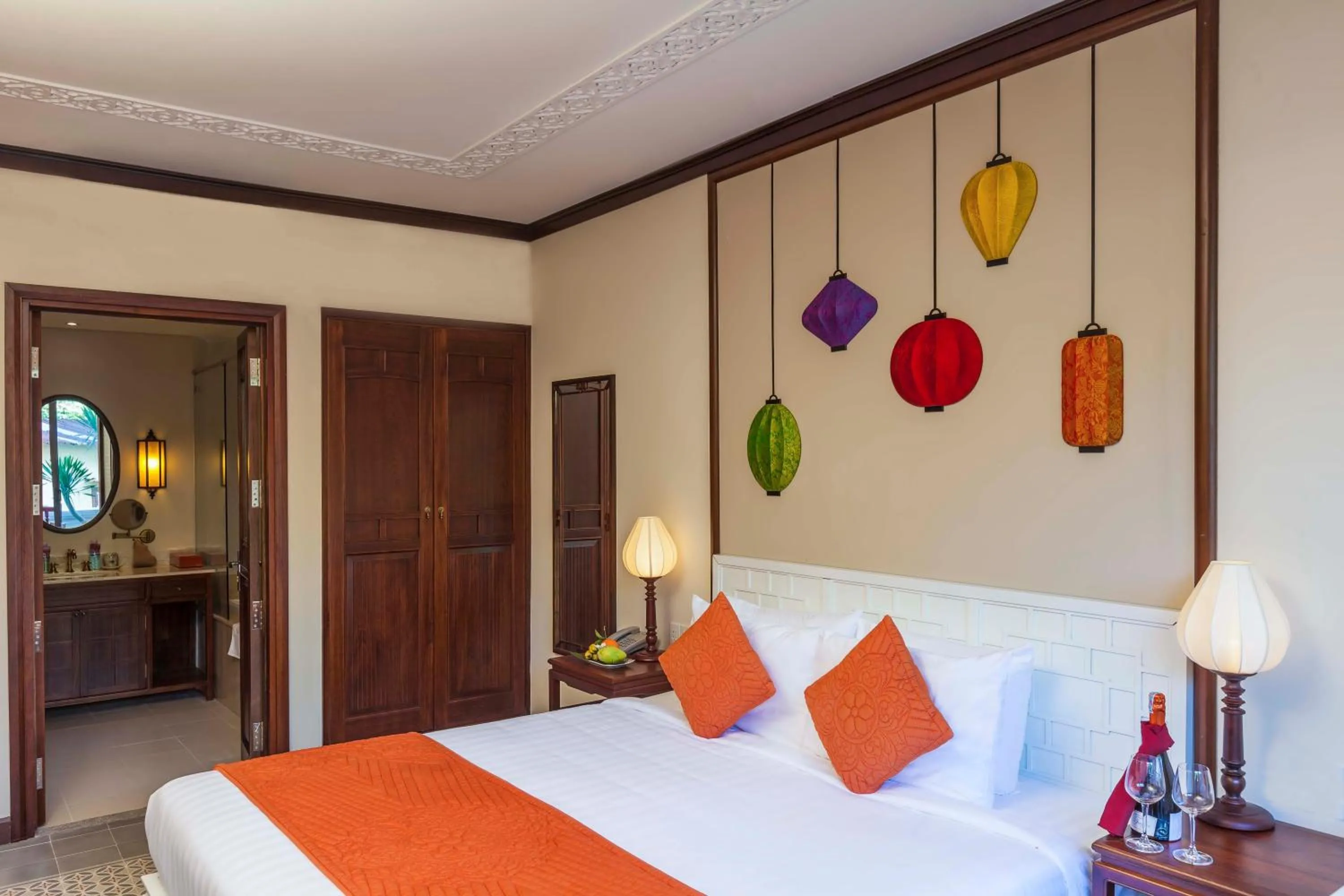 Bedroom in Cozy Hoian Villas Boutique Hotel