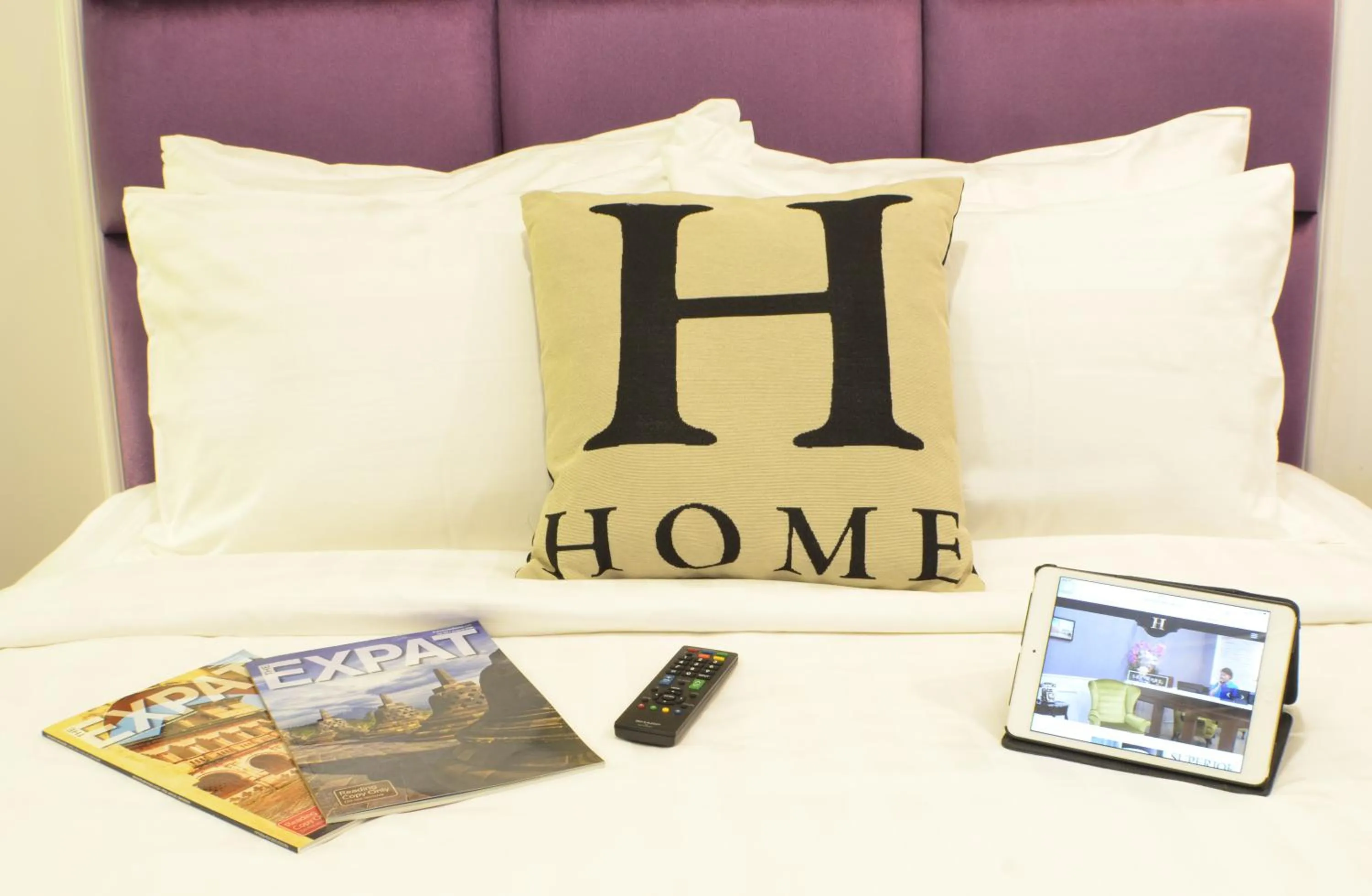 Decorative detail, Bed in H Boutique Hotel Sri Petaling