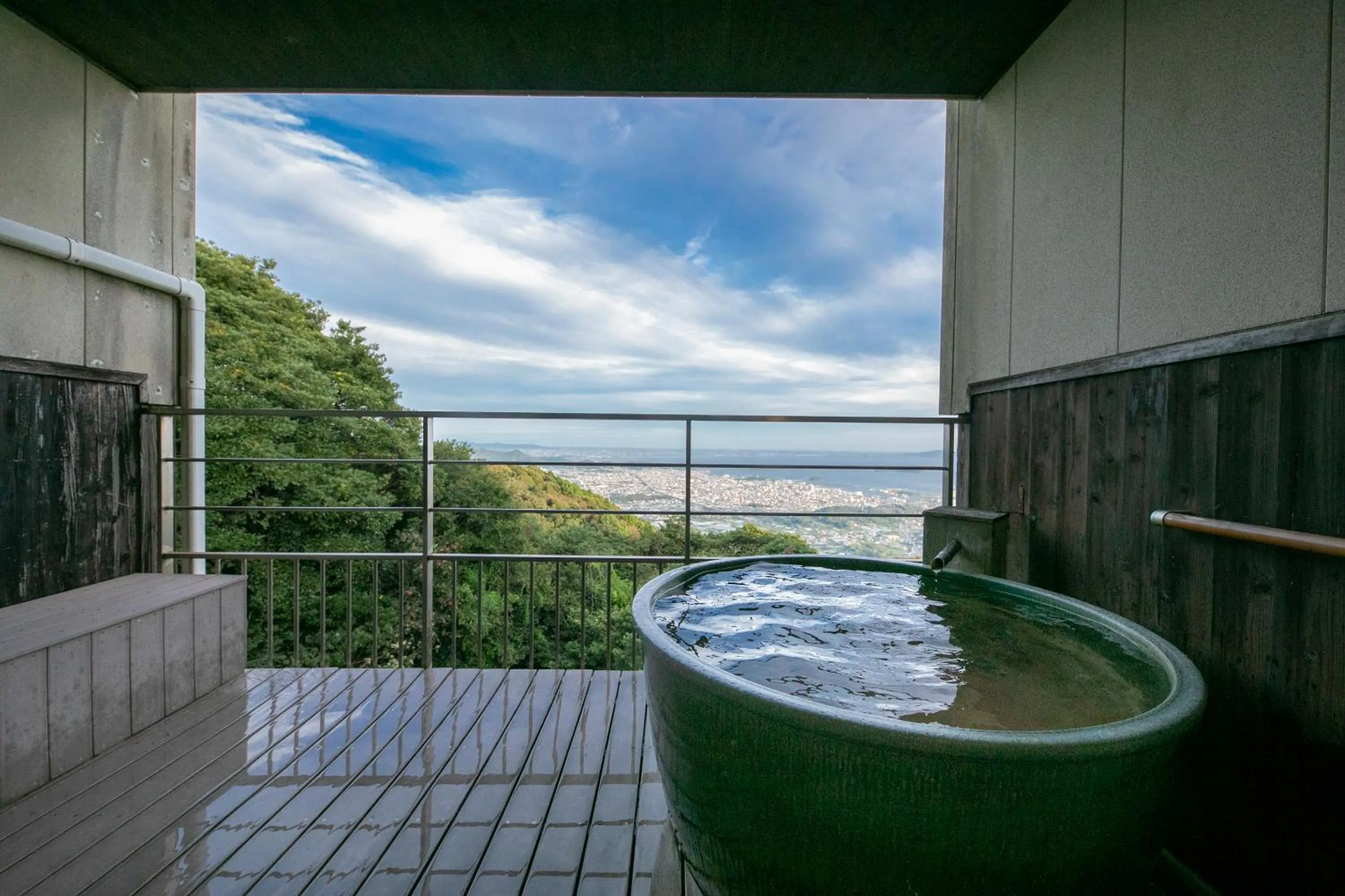 Open Air Bath in Tennomaru