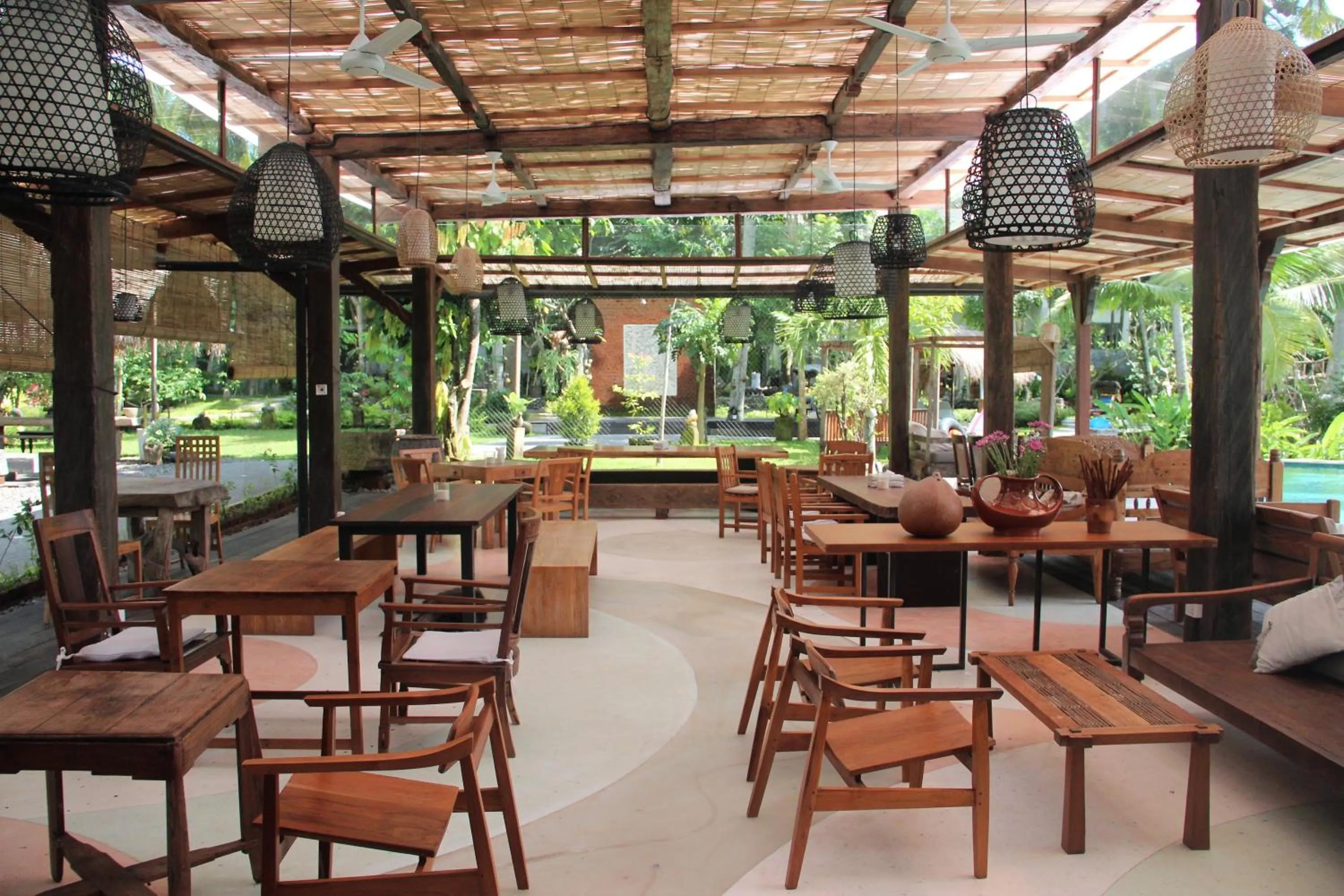 Restaurant/places to eat in De Ubud Villas & Spa