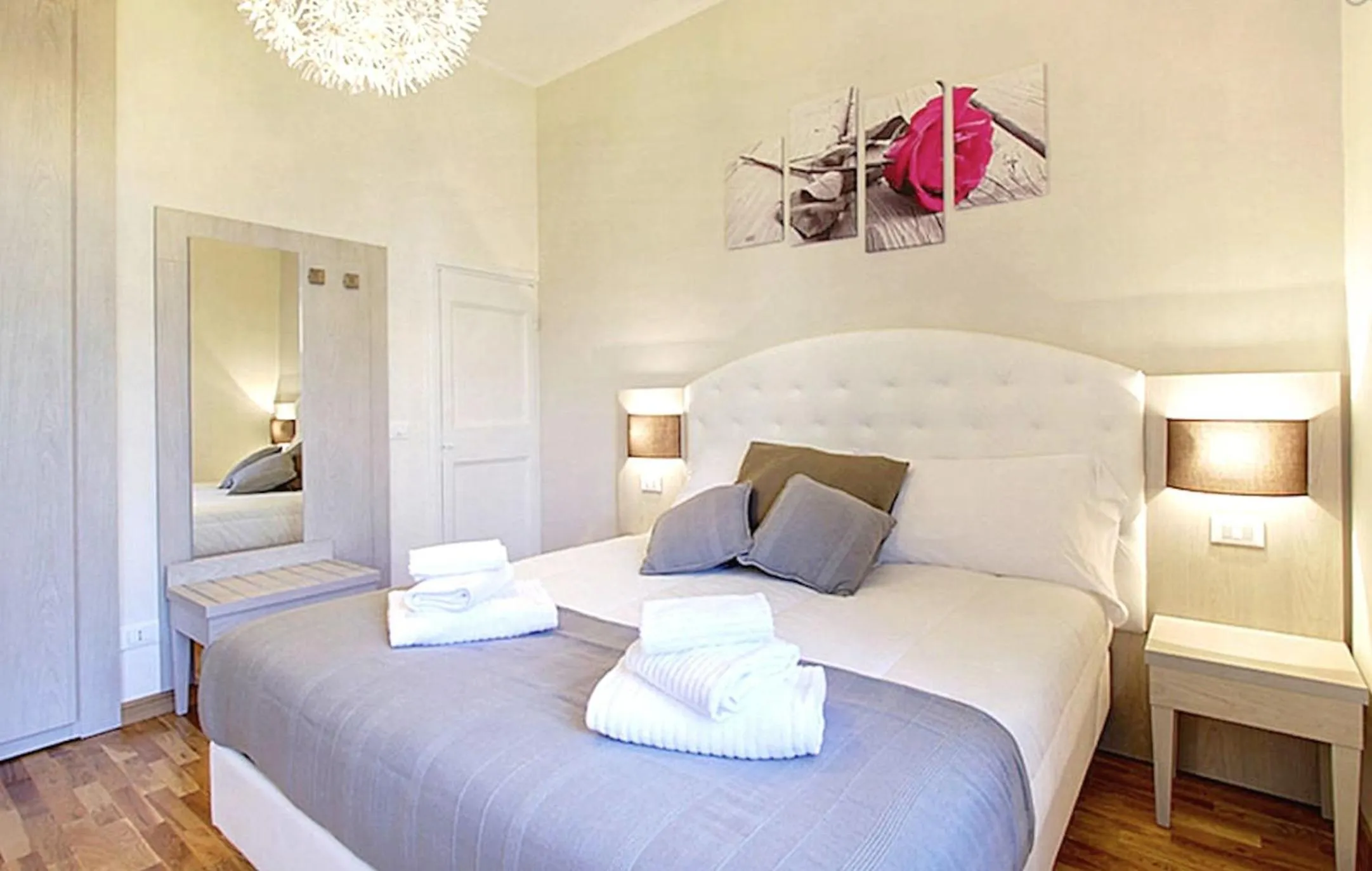 Bedroom, Bed in La Marmora Elegant