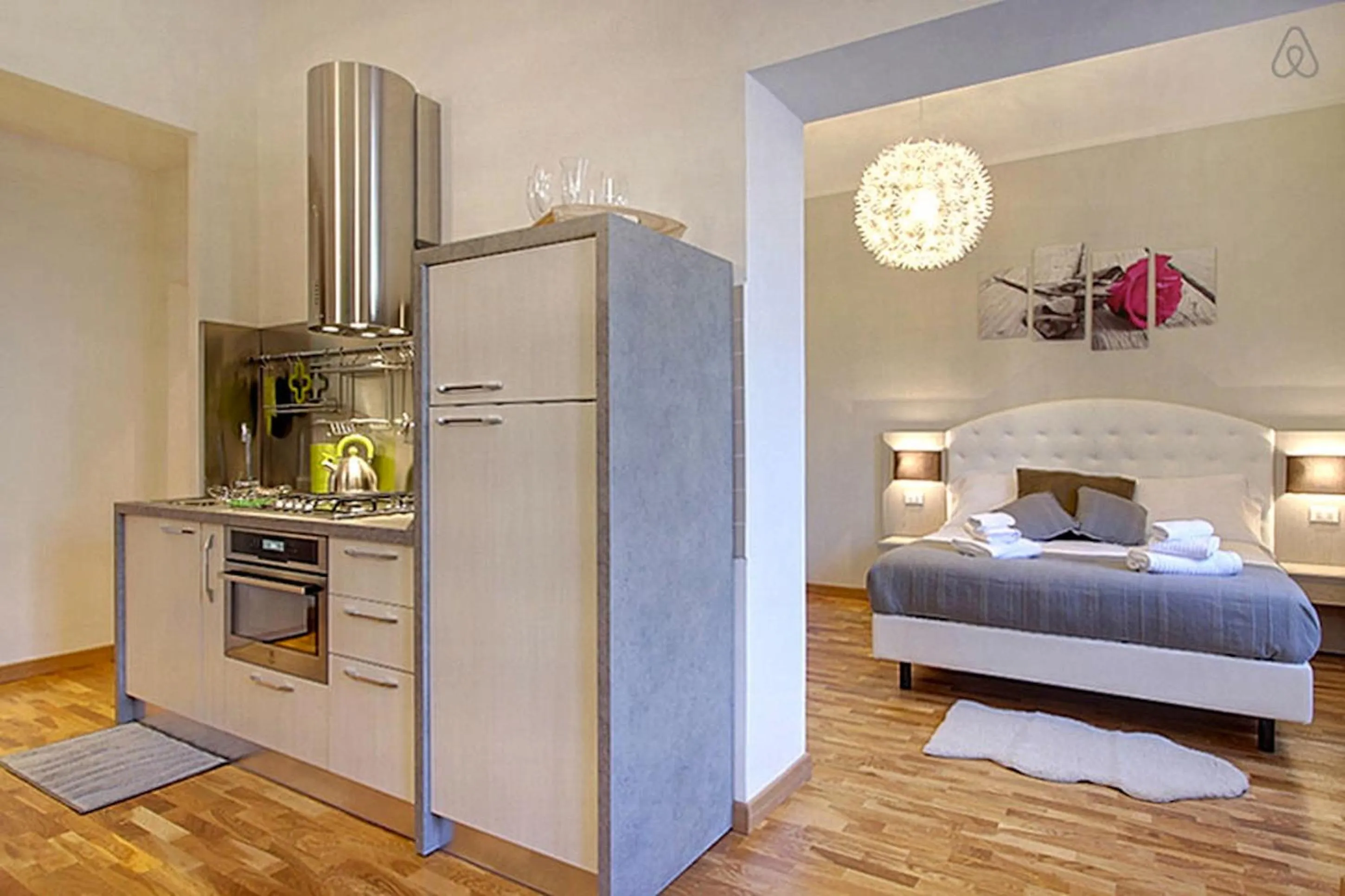 Decorative detail, Bed in La Marmora Elegant