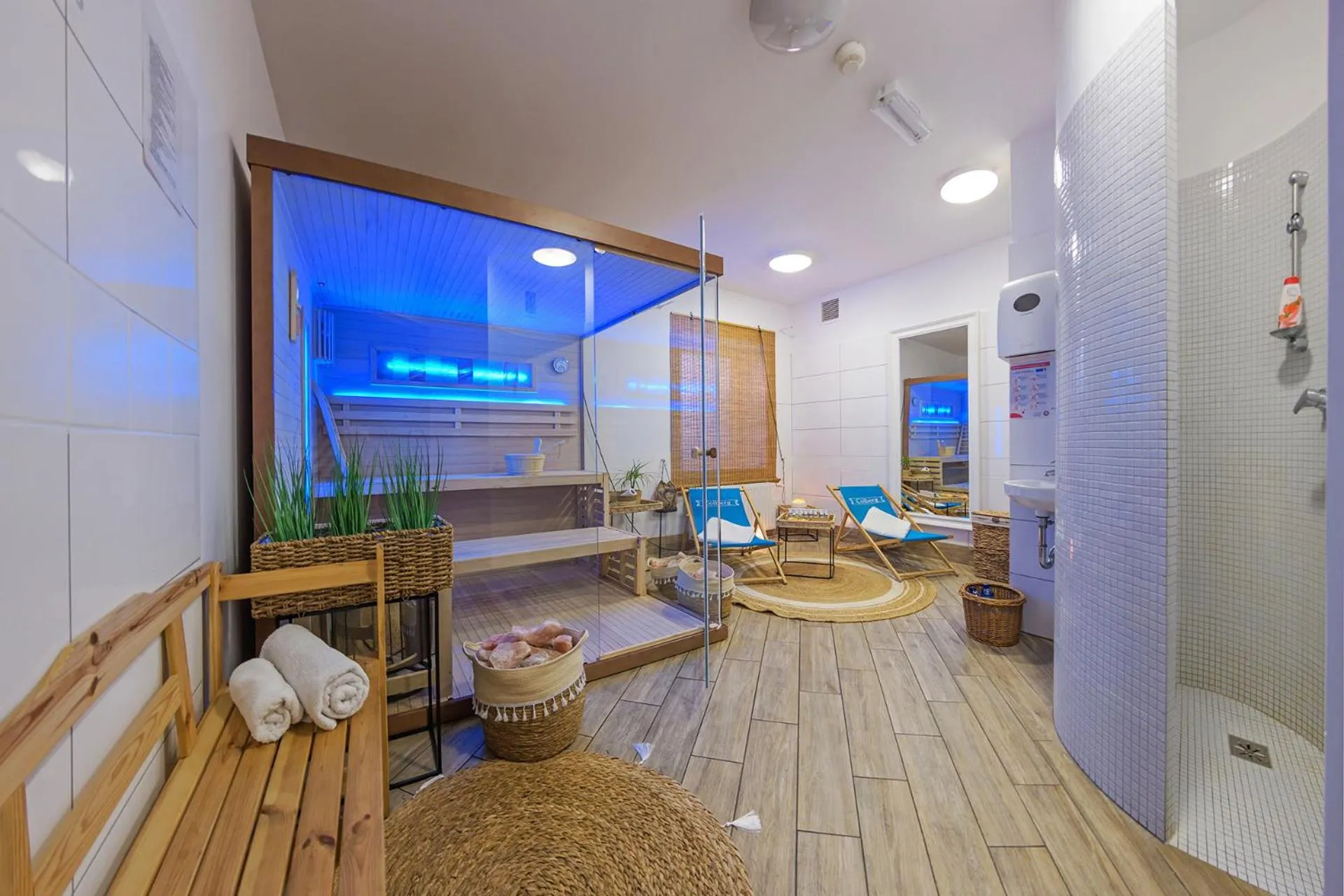 Sauna in Hotel Zorza