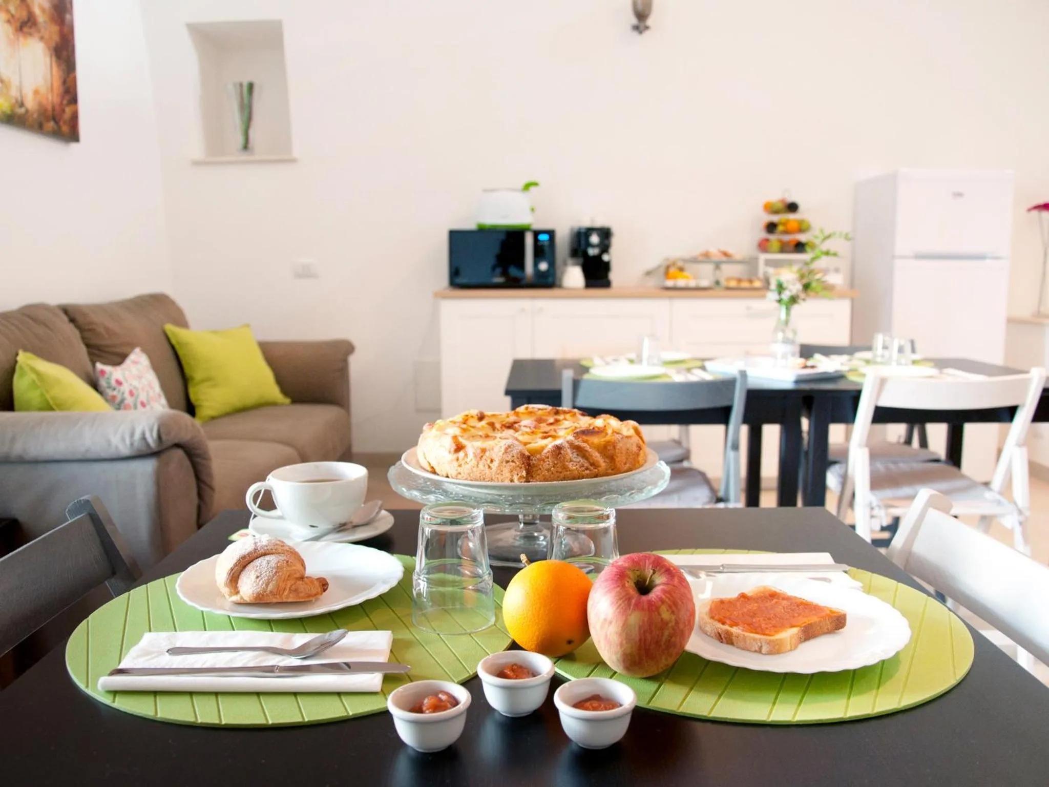 Communal lounge/ TV room in B&B Lamie Di Olimpia