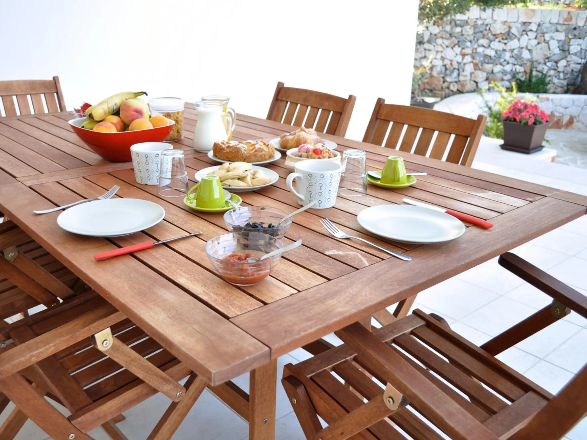 Garden in B&B Lamie Di Olimpia