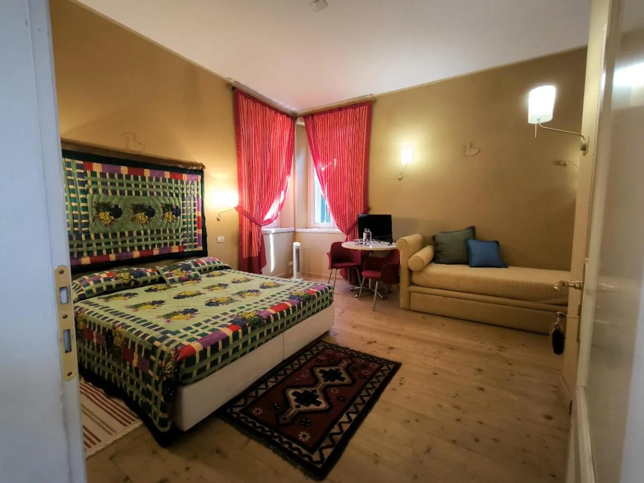 Bedroom, Bed in Villa Dragoni