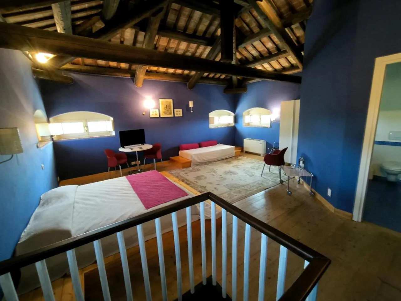 Bedroom, Bed in Villa Dragoni