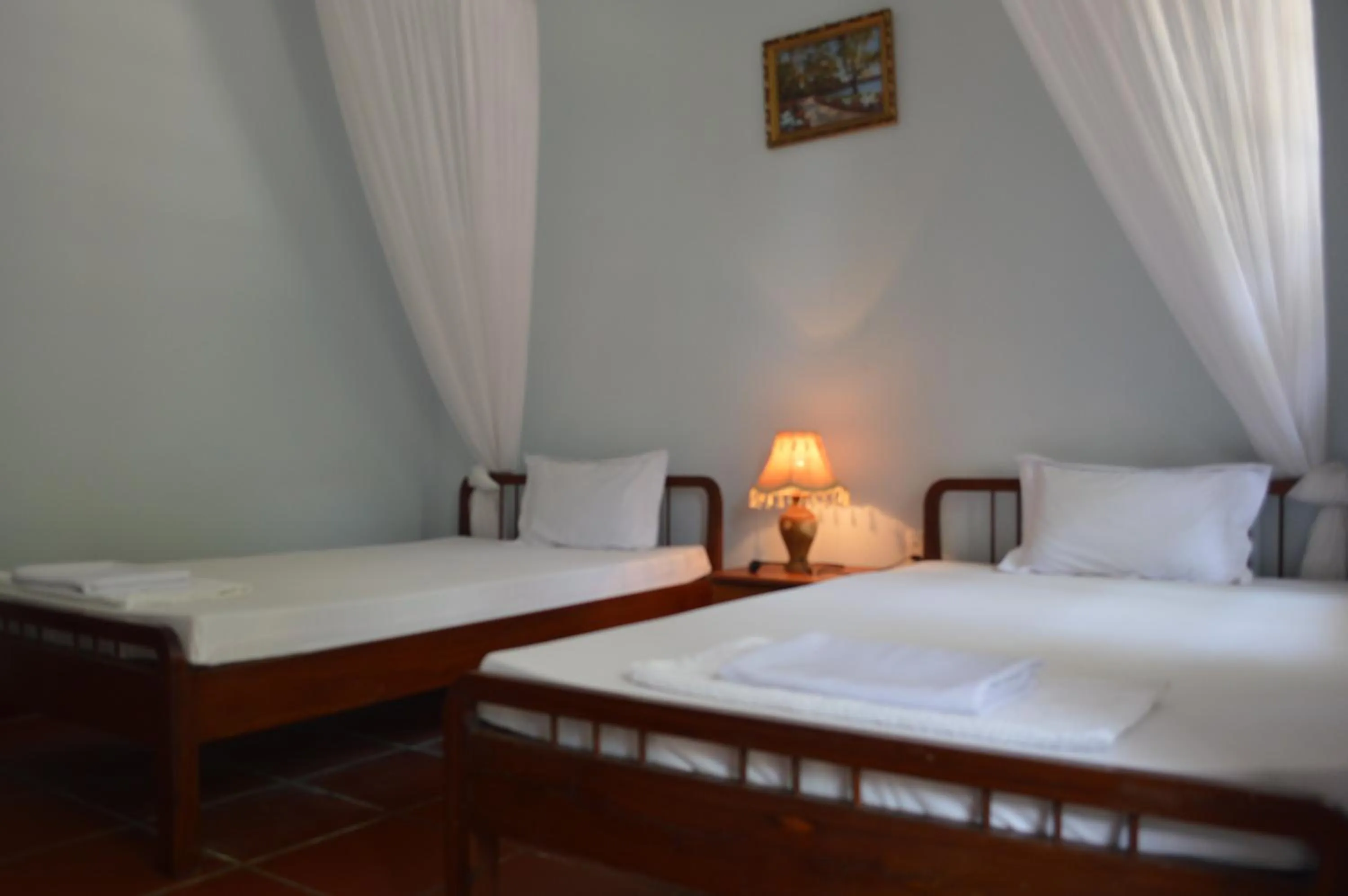 Decorative detail, Bed in Hiep Hoa Resort