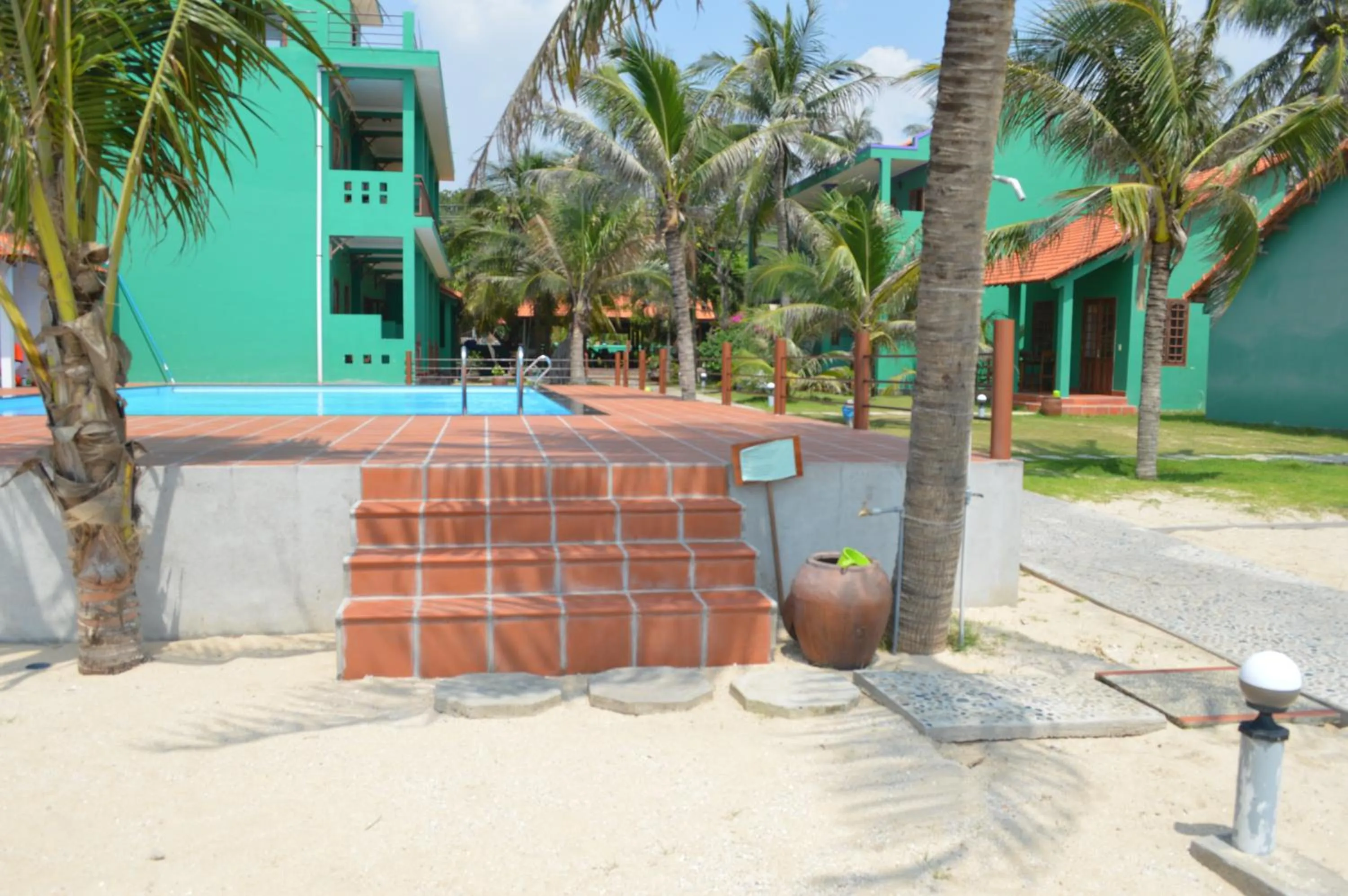 Decorative detail in Hiep Hoa Resort