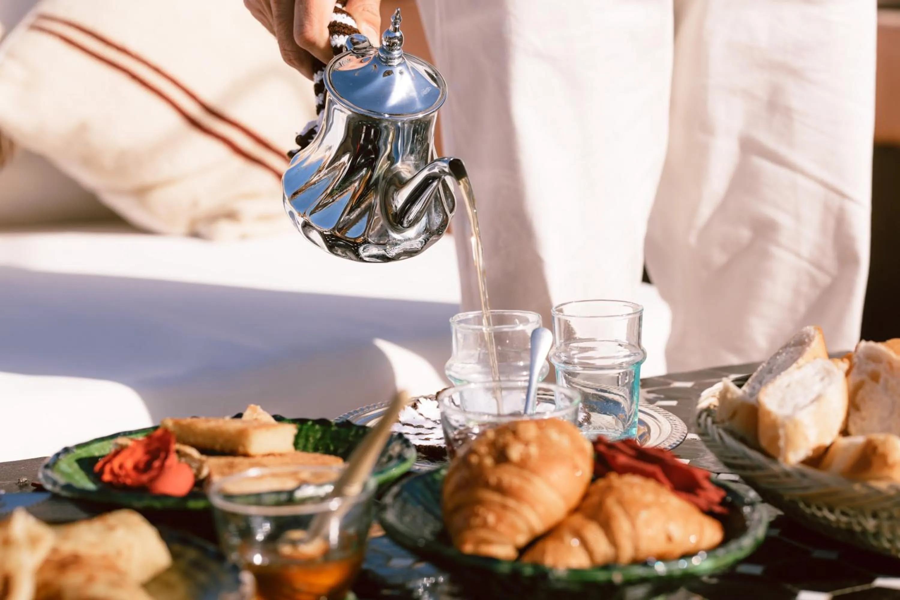 Food and drinks in Riad K