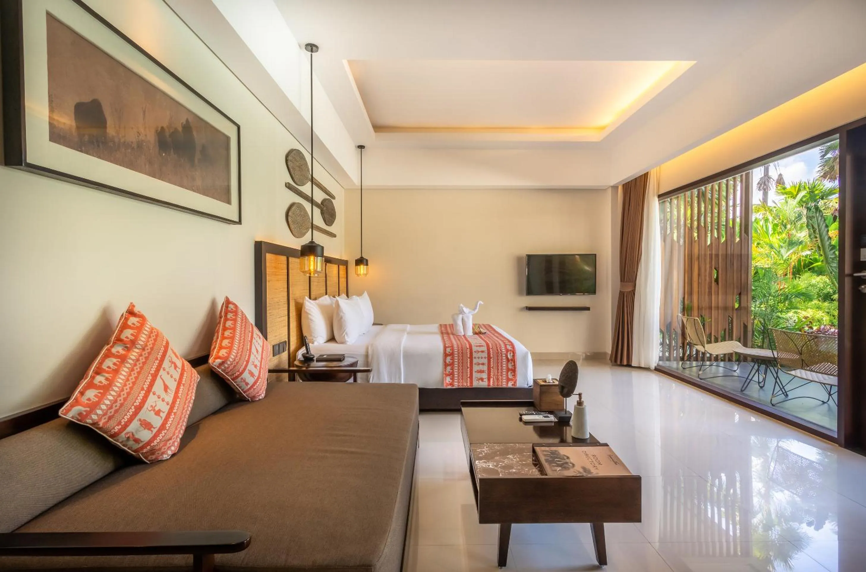 Bedroom in Sanctoo Suites & Villas