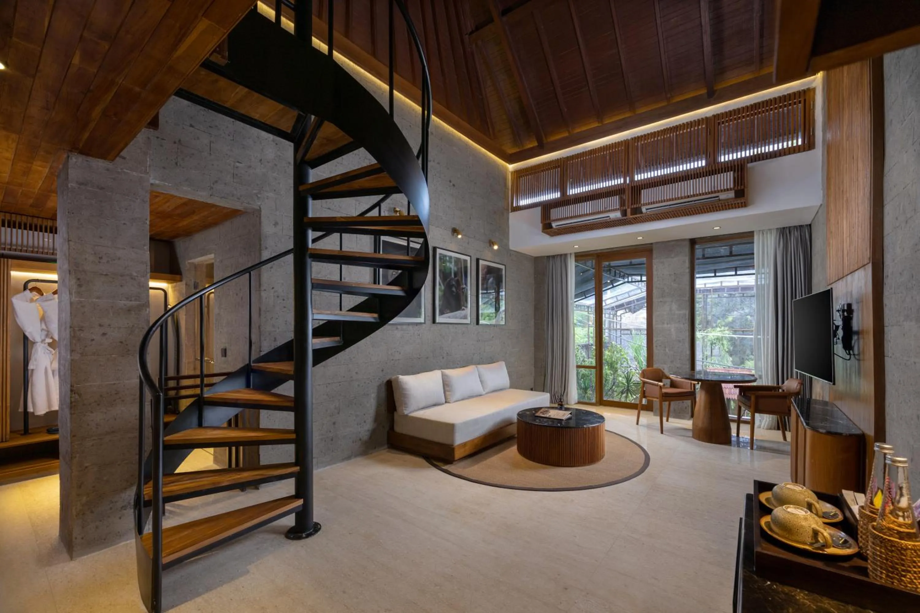 Living room in Sanctoo Suites & Villas