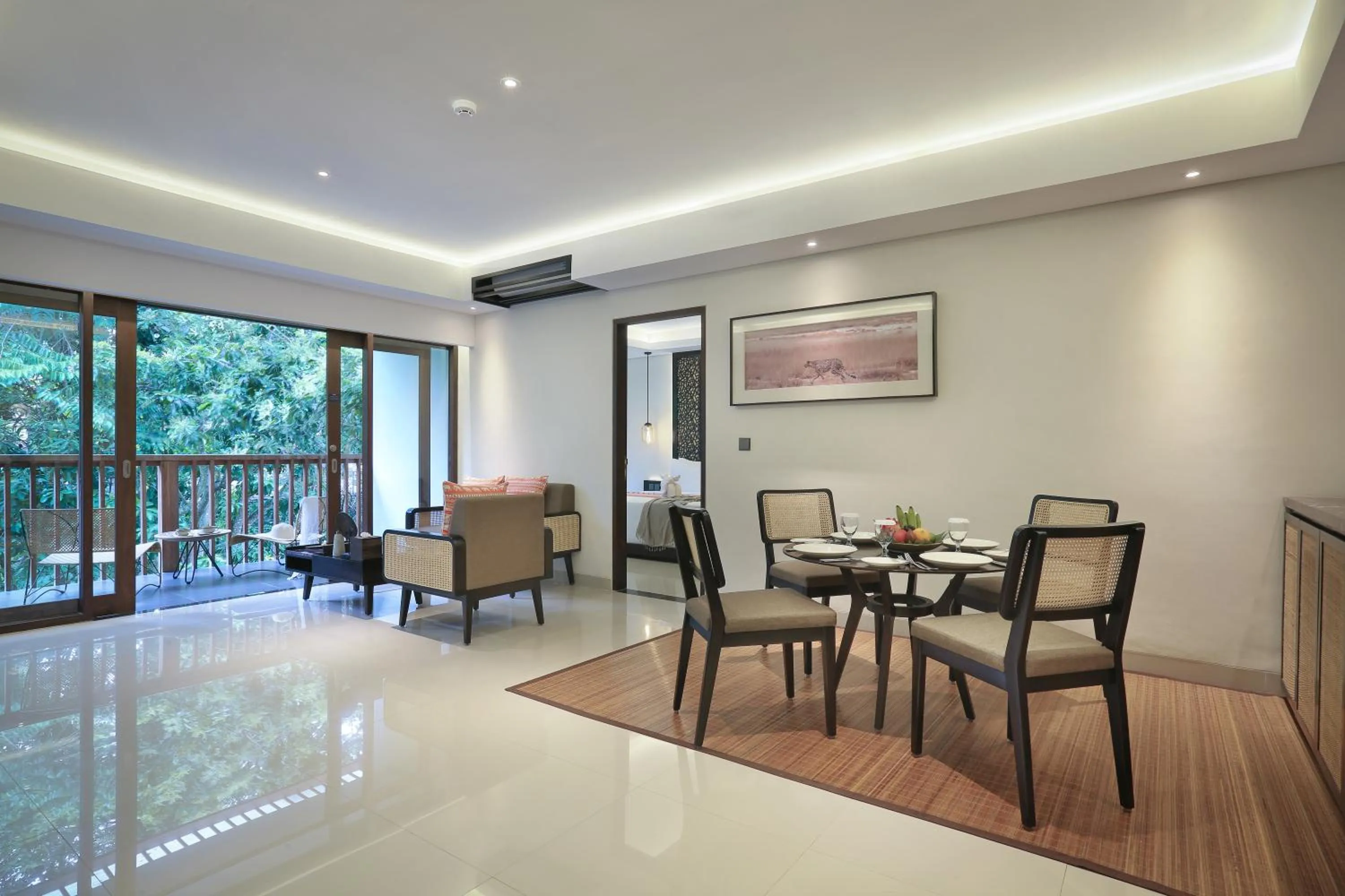 Living room in Sanctoo Suites & Villas