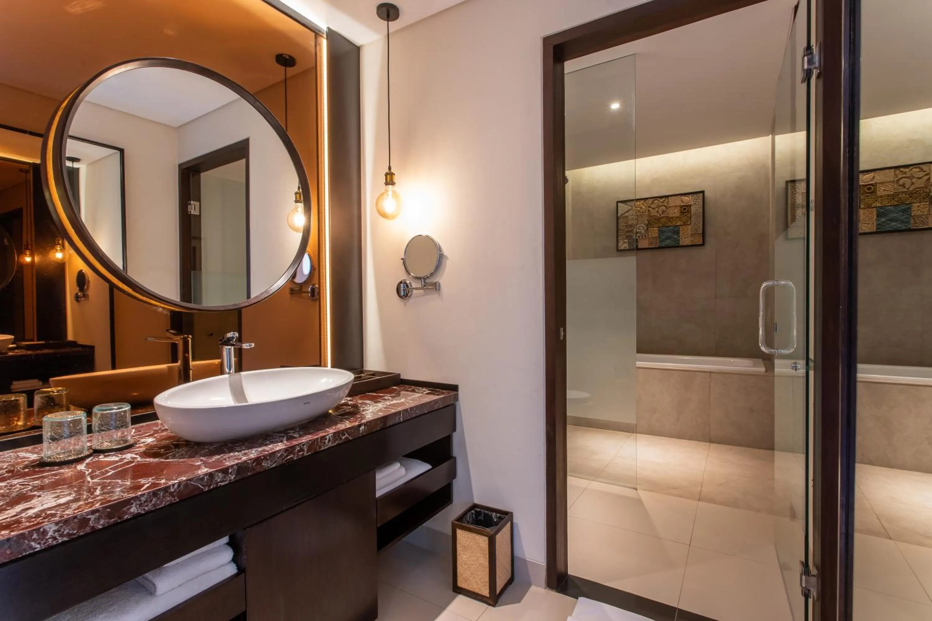 Bathroom in Sanctoo Suites & Villas